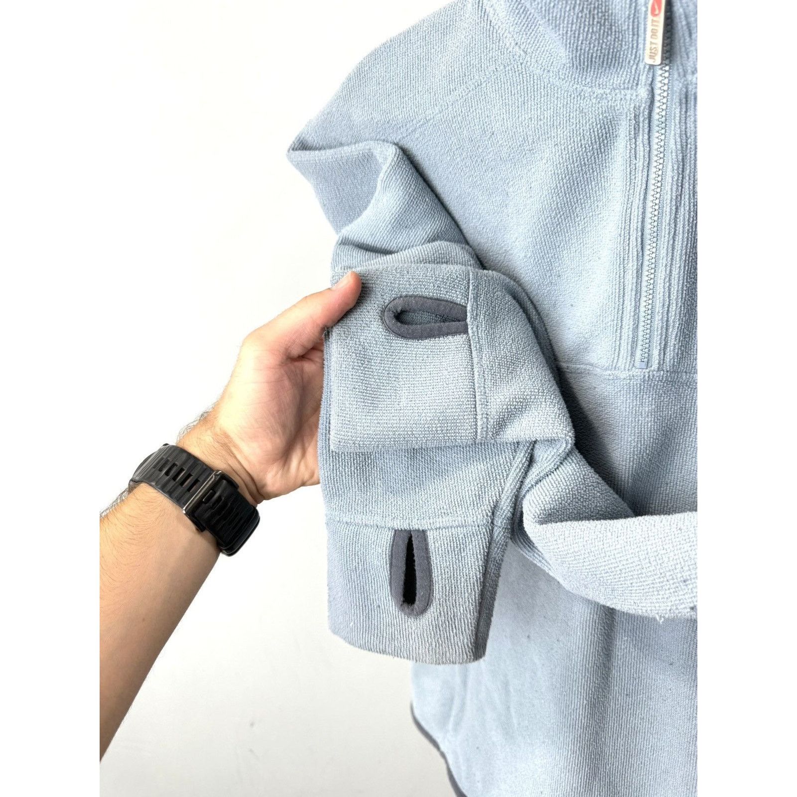 Nike Vintage 1990’s Nike Fleece Sweatshirt Y2K Hype Size US M / EU 48-50 / 2 - 6 Thumbnail