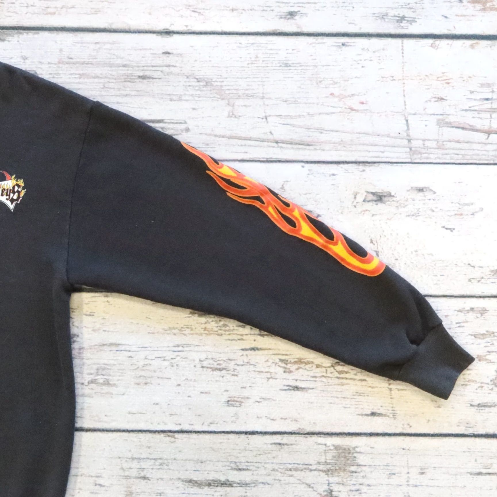Lee Vintage Lee Frisco Hell On Wheels Hoodie Sweatshirt Black Mens M Foldable Zip Hoodie Size US M / EU 48-50 / 2 - 5 Thumbnail