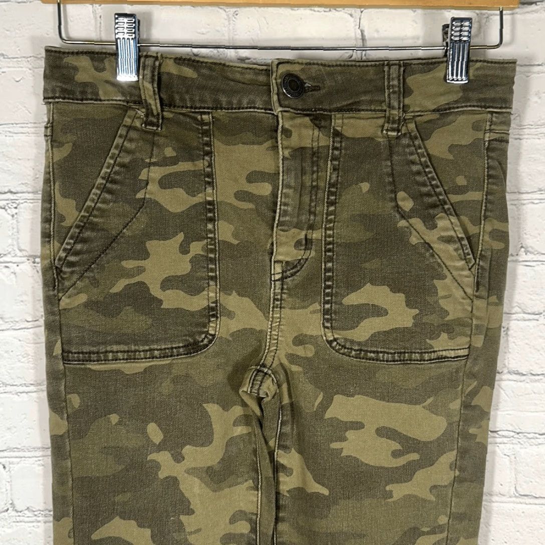 Vintage American Eagle AE Jeans Womens 4 Camo Hi Rise Jegging Super Stretch Legging Size 27" / US 4 / IT 40 - 2 Thumbnail