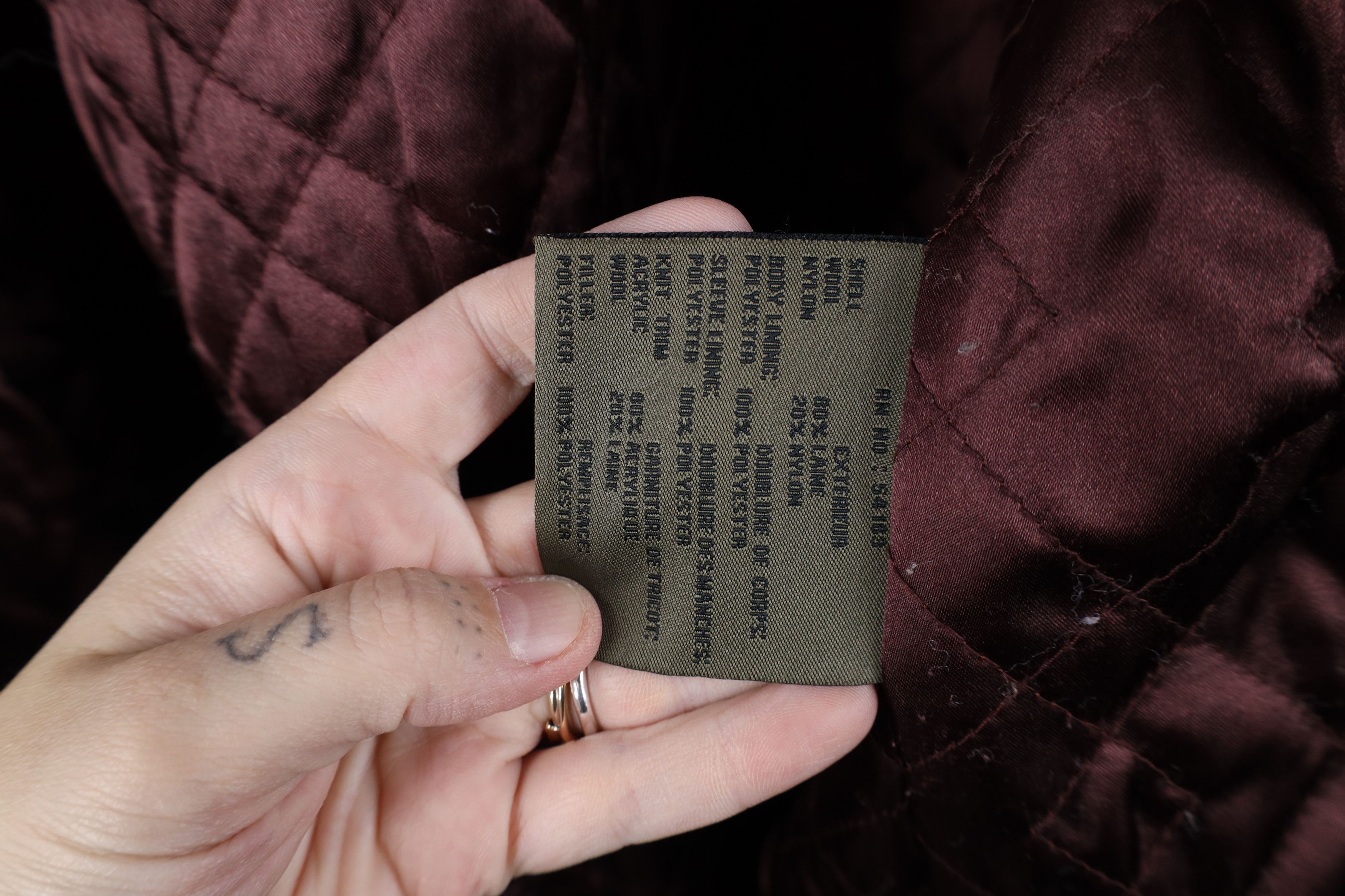 Vintage Marc New York Andrew Marc Blend Car Coat Jacket Charcoal Size US L / EU 52-54 / 3 - 13 Thumbnail