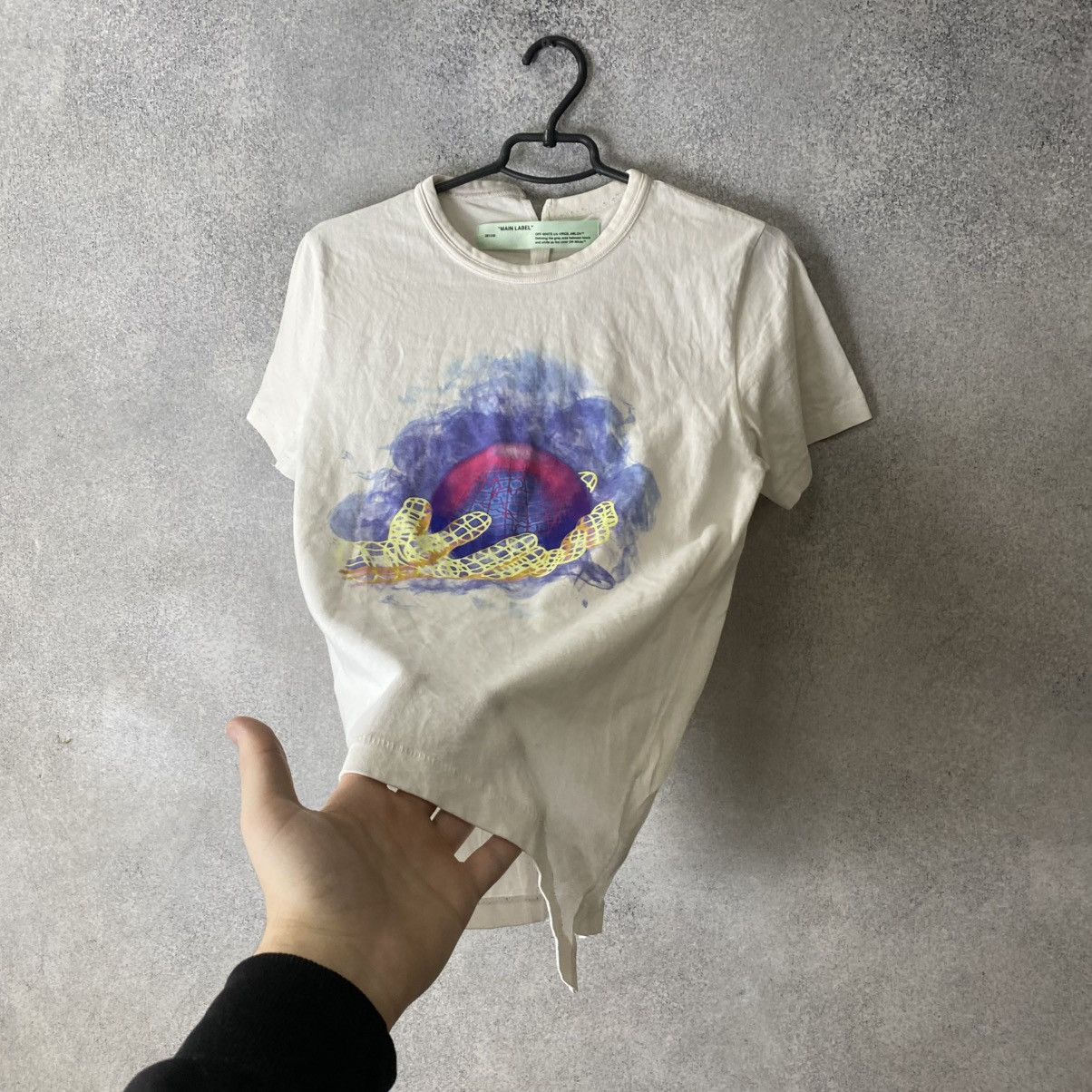 Off-White Off White T-shirt Big Logo Size US XS / EU 42 / 0 - 7 Thumbnail