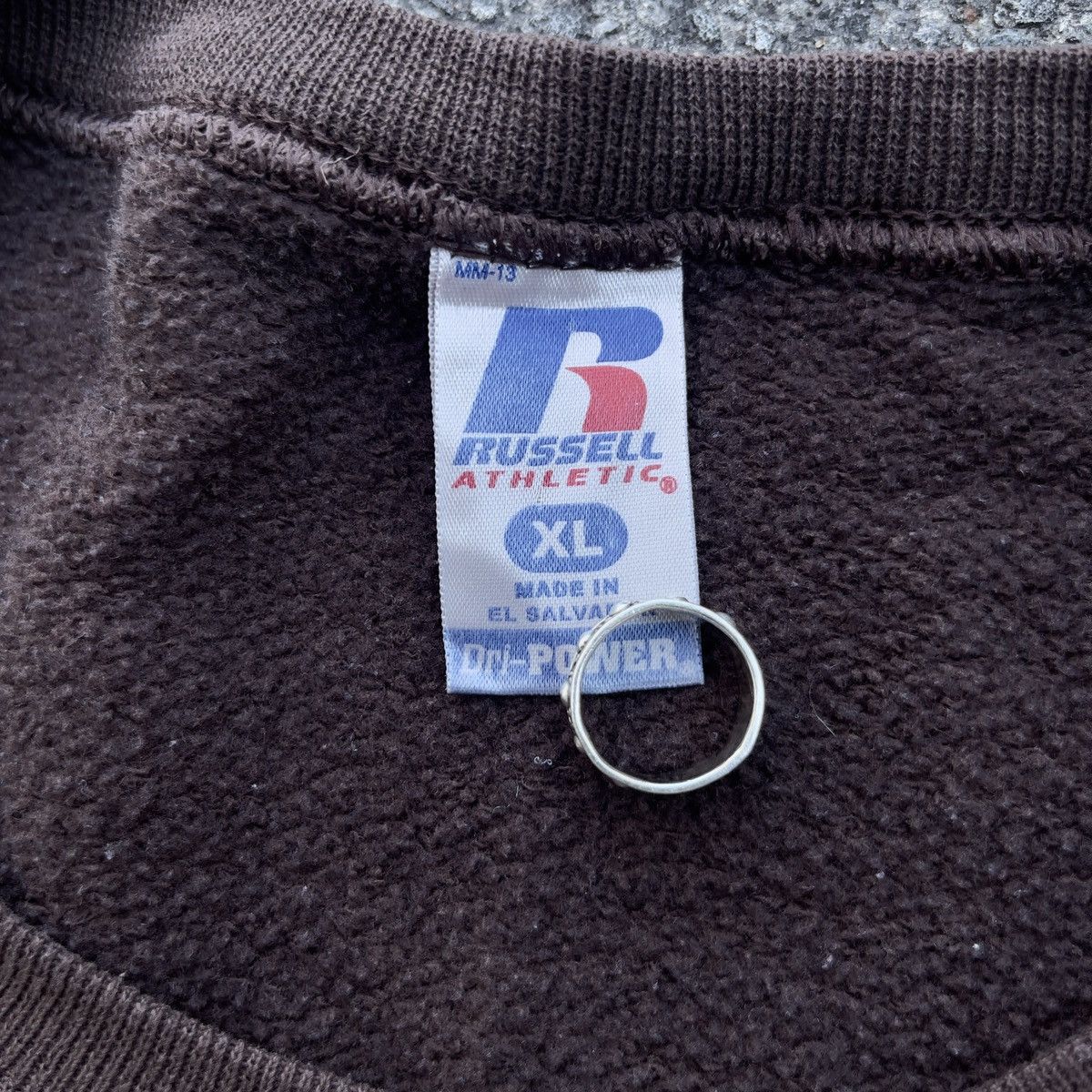 Russell Athletic × Vintage Vintage Faded Coffee Brown Y2K RUSSELL ATHLETIC Crewneck Size US XL / EU 56 / 4 - 5 Thumbnail