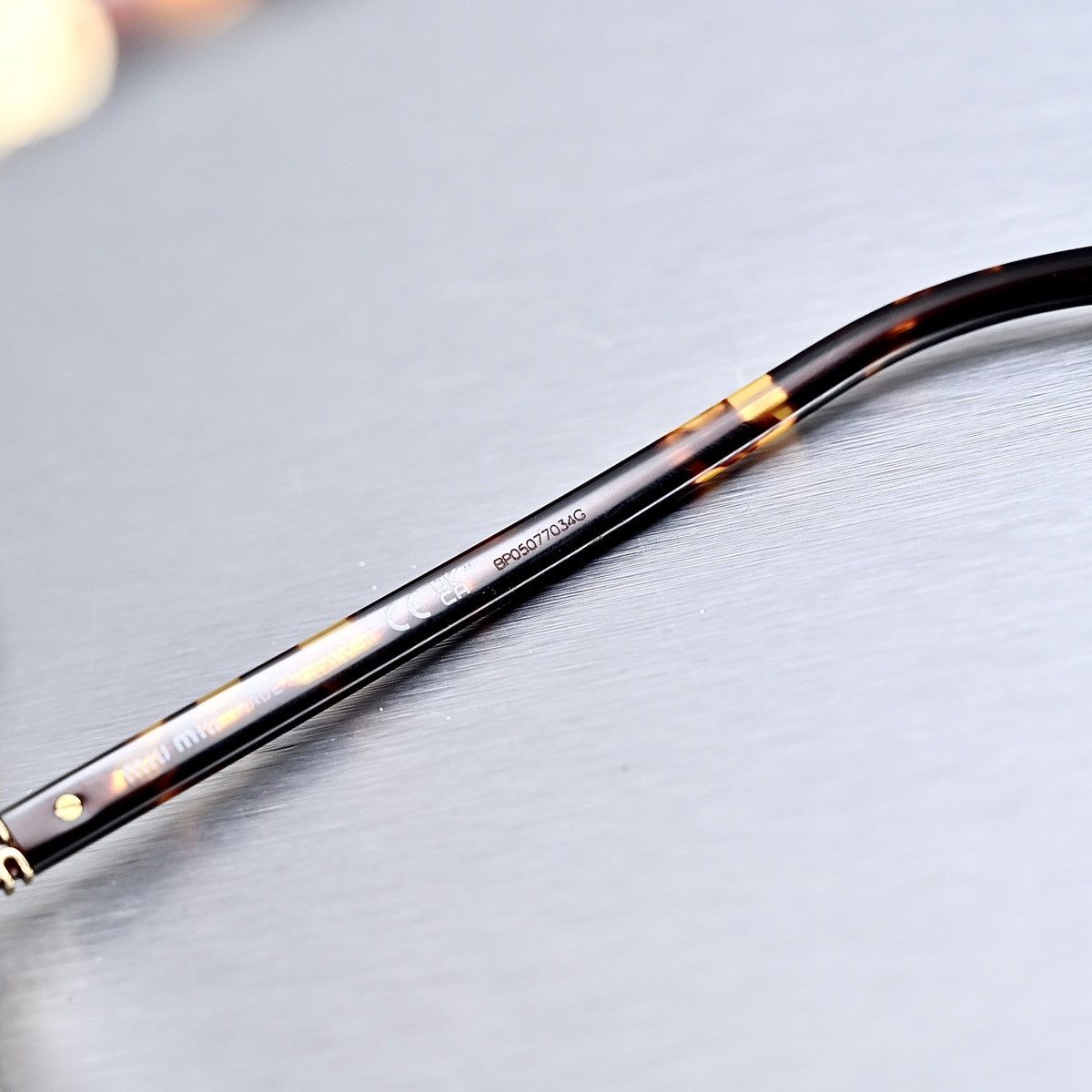 Miu Miu MIU MIU 0MU 04ZS GLASSES Size ONE SIZE - 6 Thumbnail