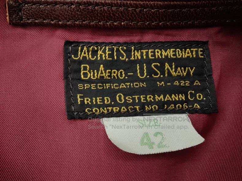 The Real McCoy's The Real McCoys Flight jacket Size US XS / EU 42 / 0 - 8 Thumbnail