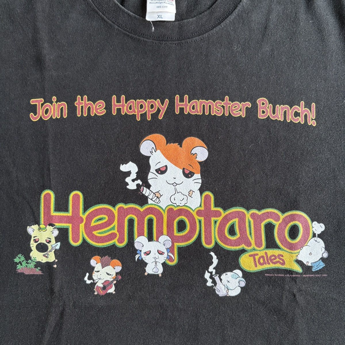 Anime Anime Tee Hamtaro - Hemptaro Weed Parody Size US XL / EU 56 / 4 - 3 Thumbnail