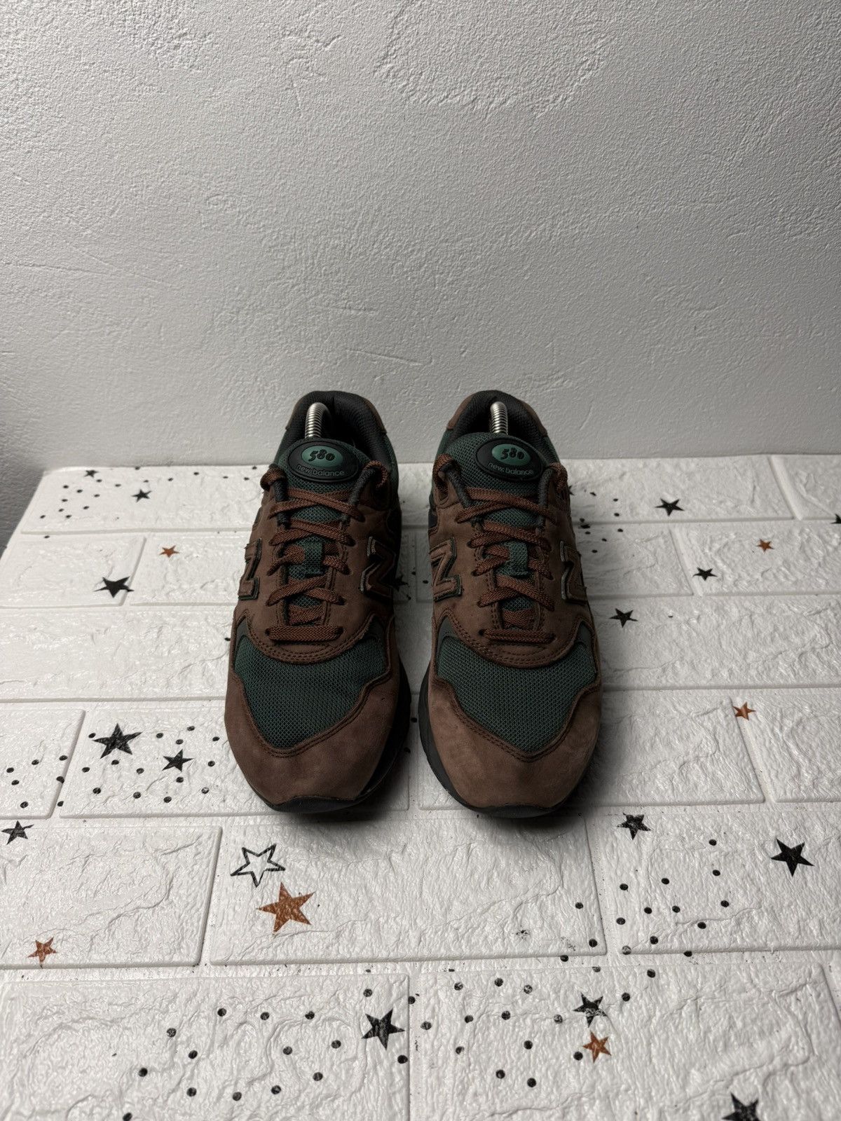 New Balance New Balance 580 Brown Mt580Rtb US8.5 UK8 EUR42 Men Sneakers Size US 8.5 / EU 41-42 - 5 Thumbnail