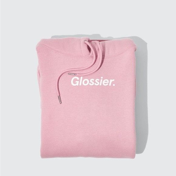 Other Glossier Blush Original Pink Hoodie Sz Small S Size S / US 4 / IT 40 - 3 Thumbnail
