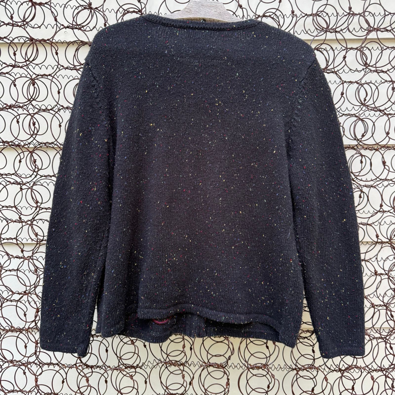 Vintage 90s Moody Fall Leaves Floral Cardigan Sweater MEDIUM Size M / US 6-8 / IT 42-44 - 6 Thumbnail