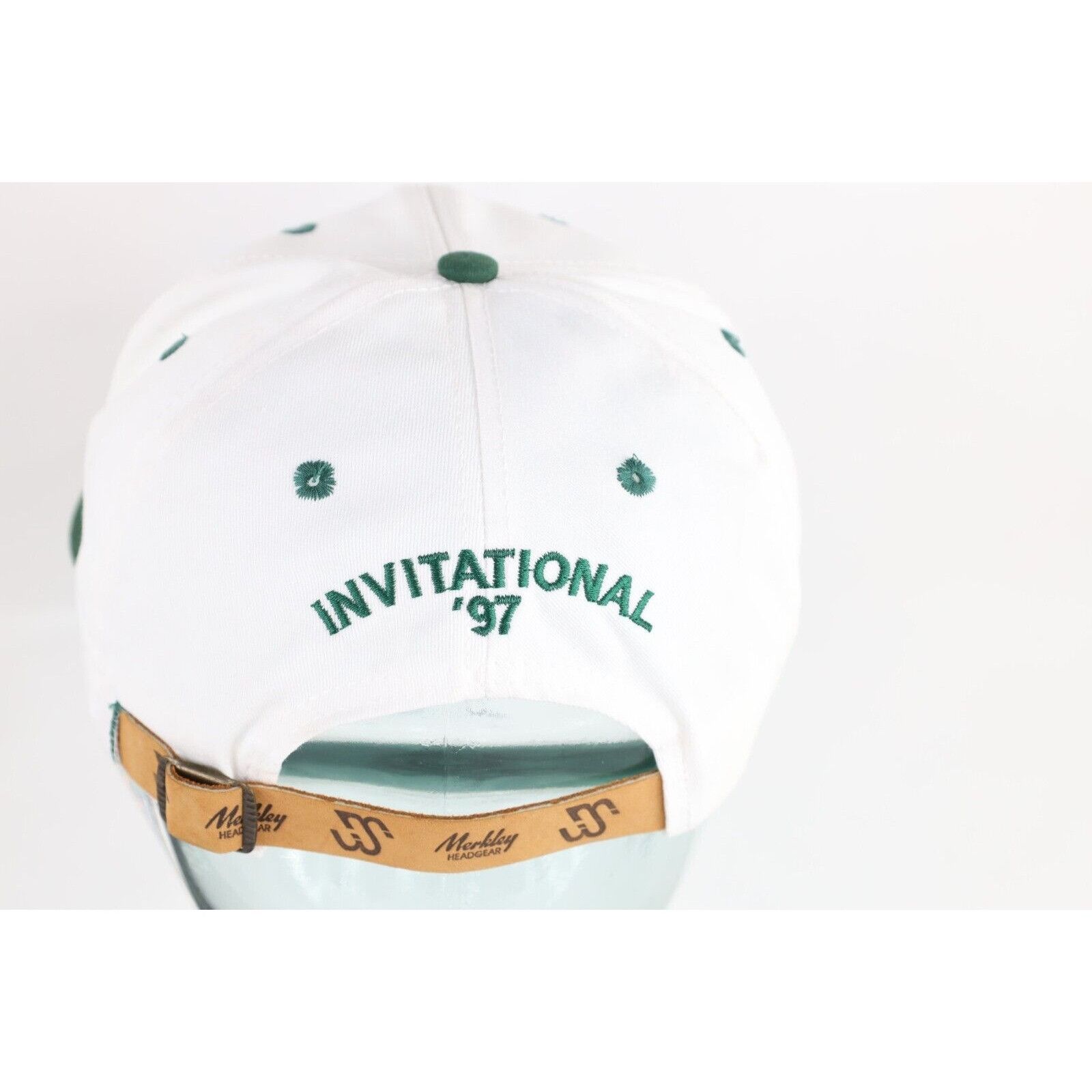 Vintage Deadstock Vintage 90s Green Coat Invitational Golf Hat