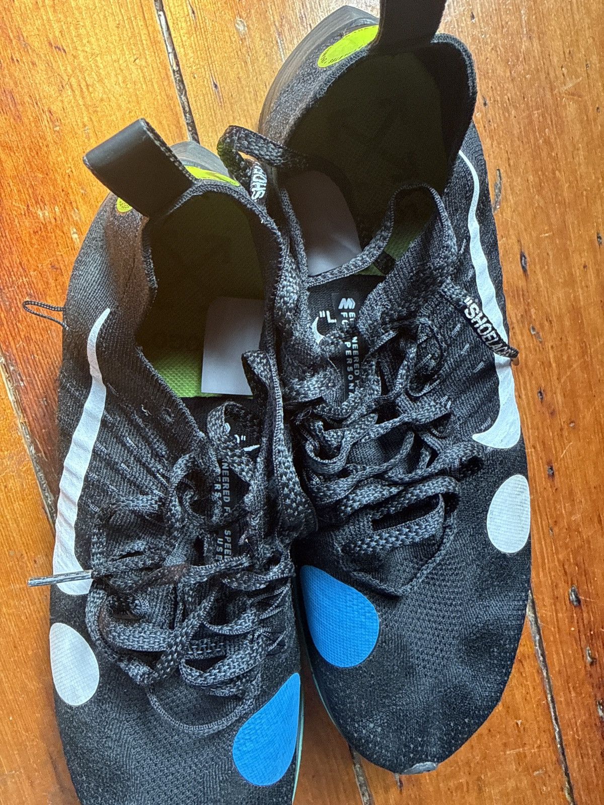 Nike × Off-White Nike Zoom Fly Mercurial Off-White Black Size US 10.5 / EU 43-44 - 3 Thumbnail