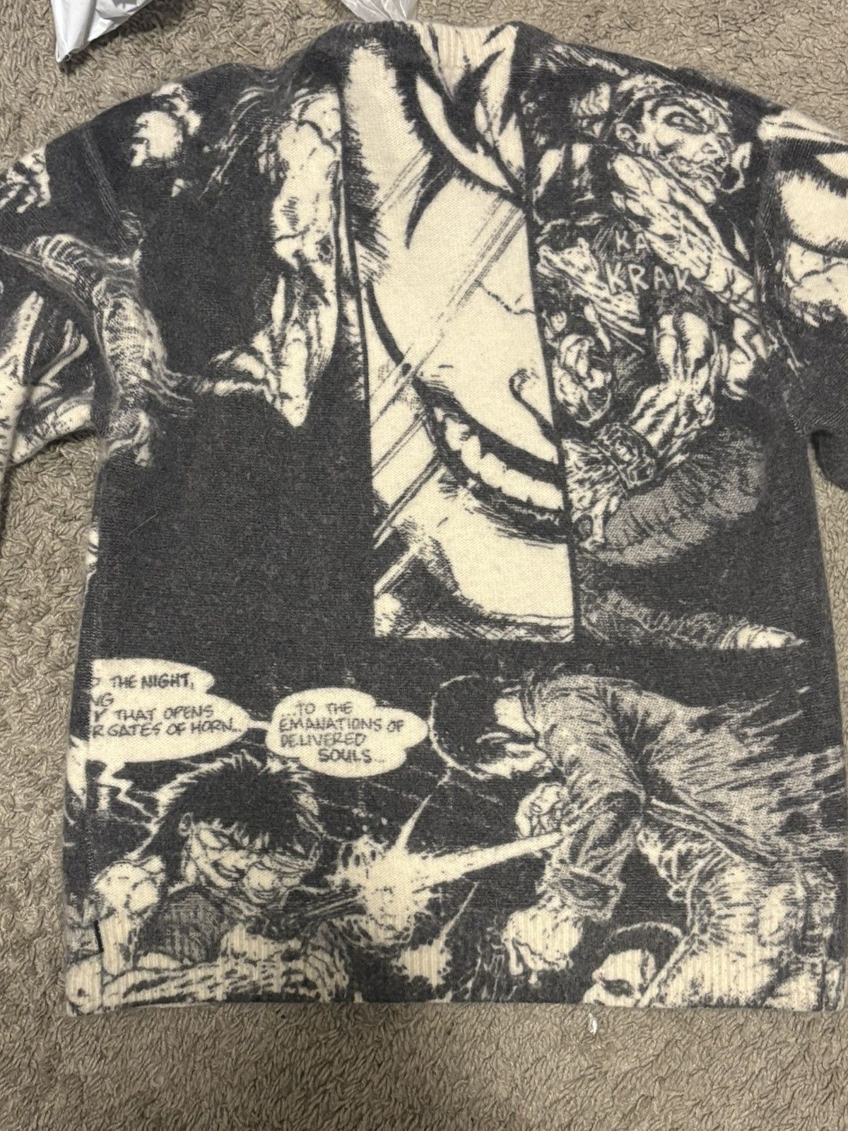 Supreme Supreme x The crow crewneck Size US M / EU 48-50 / 2 - 3 Thumbnail
