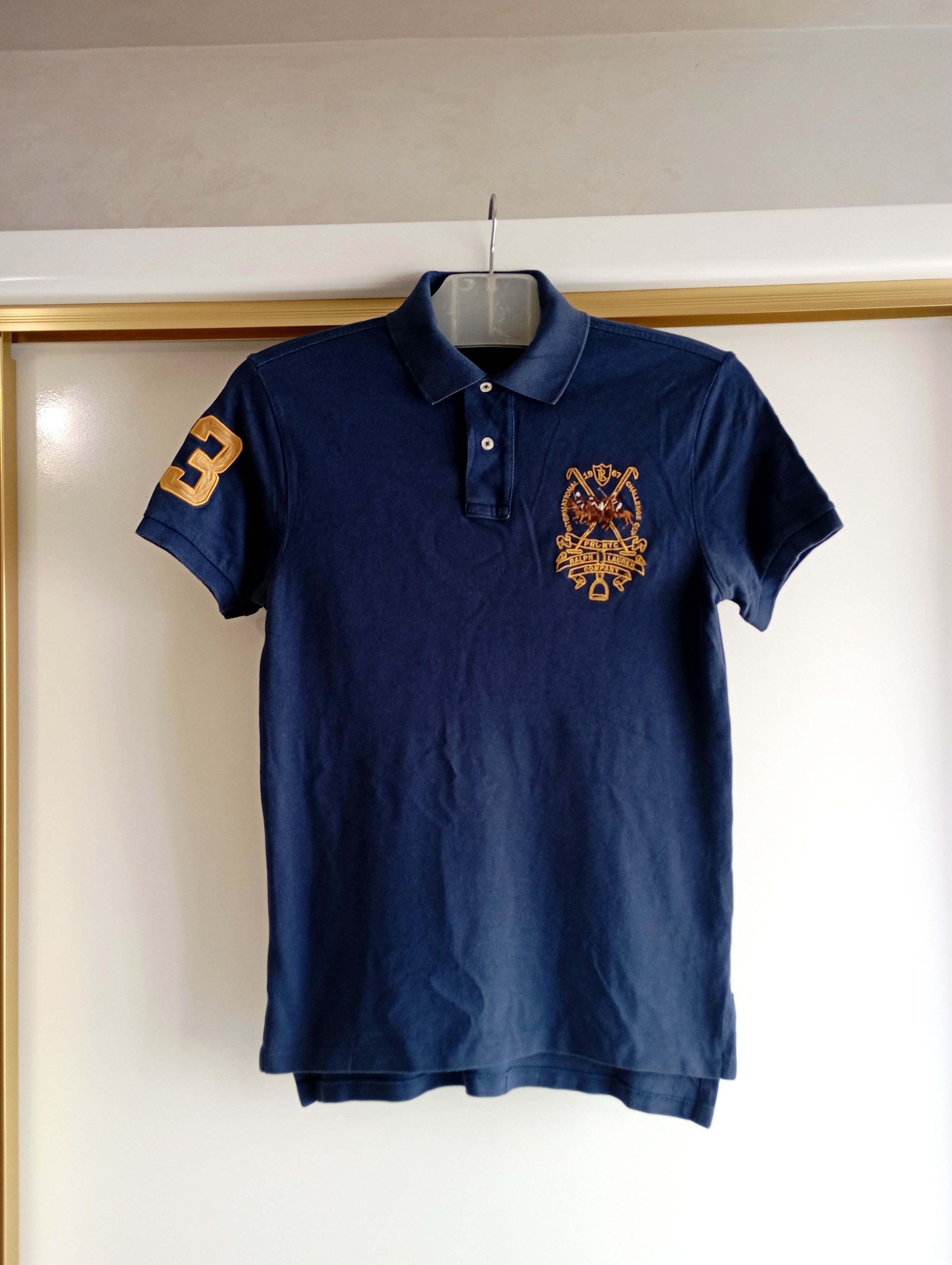 Polo Ralph Lauren Vintage Polo Ralph Lauren Big Pony #3 Tshirt Size US S / EU 44-46 / 1 - 2 Thumbnail
