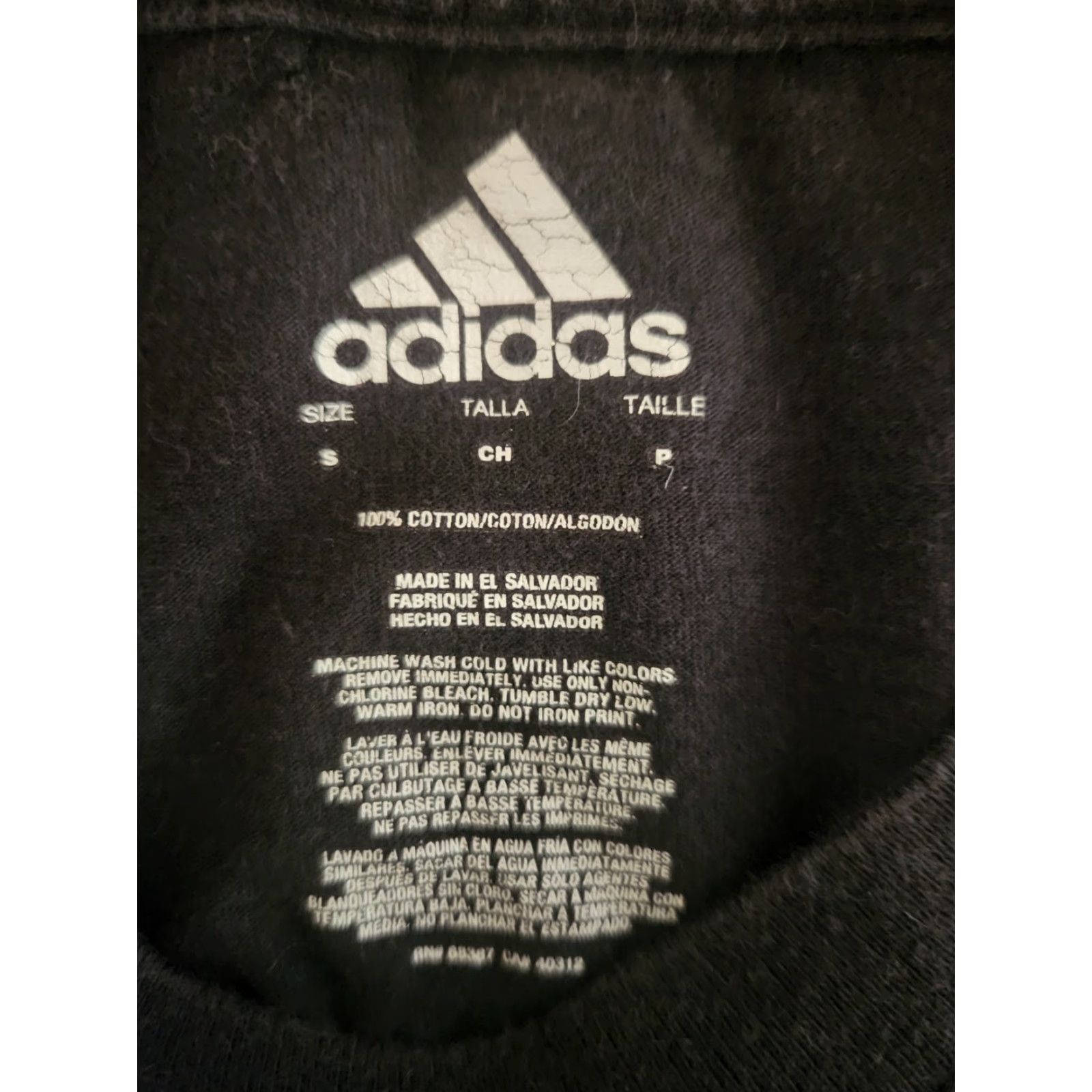 Adidas Adidas FIFA World Cup 2010 South Africa Men's Small Black Short Sleeve T-Shirt Size US L / EU 52-54 / 3 - 2 Thumbnail