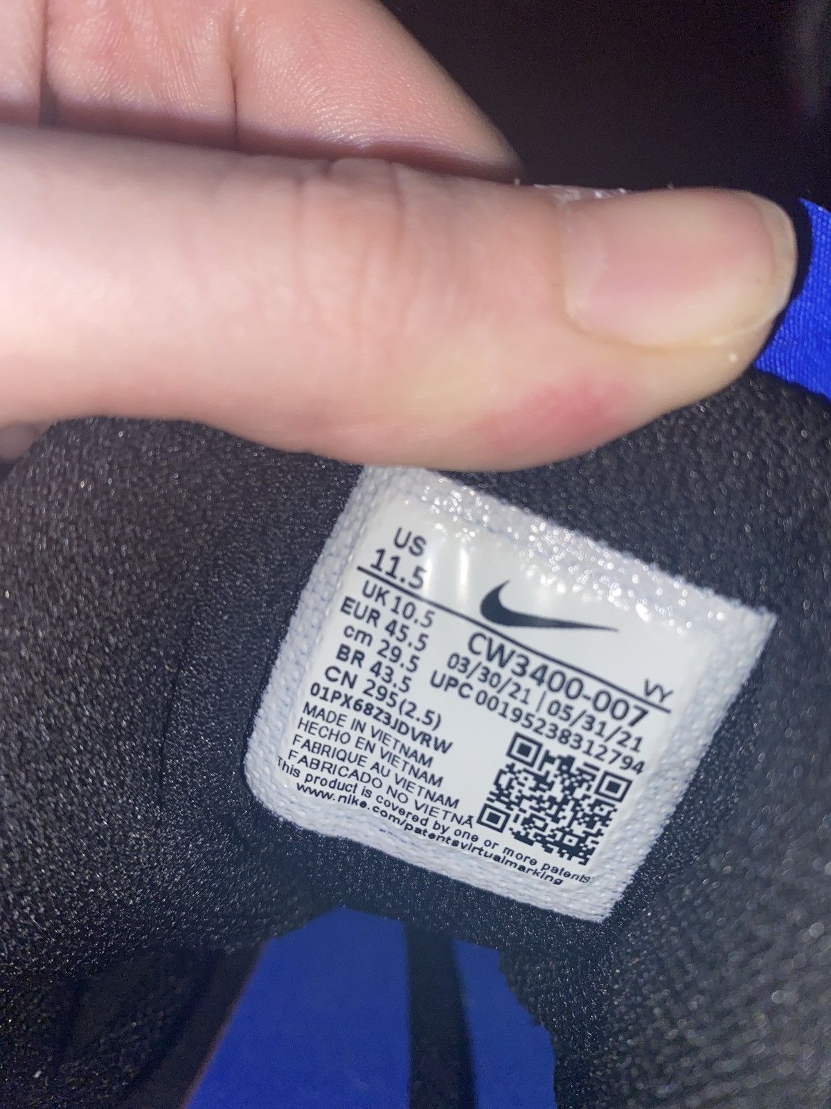 Nike KD Trey 5 IX EP and PG 5 'Clippers' Size US 11.5 / EU 44-45 - 4 Thumbnail