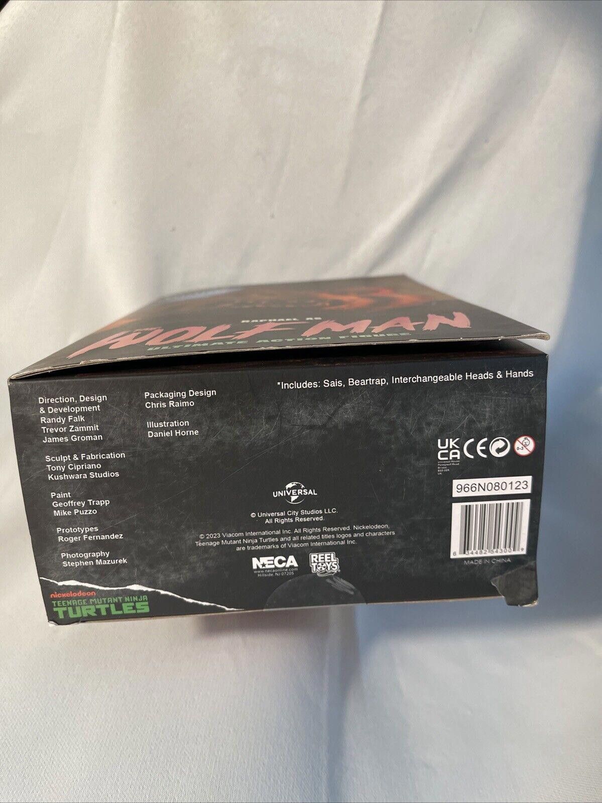 NCAA Raphael as The Wolfman 7" Scale Action Figure NECA Size ONE SIZE - 6 Thumbnail