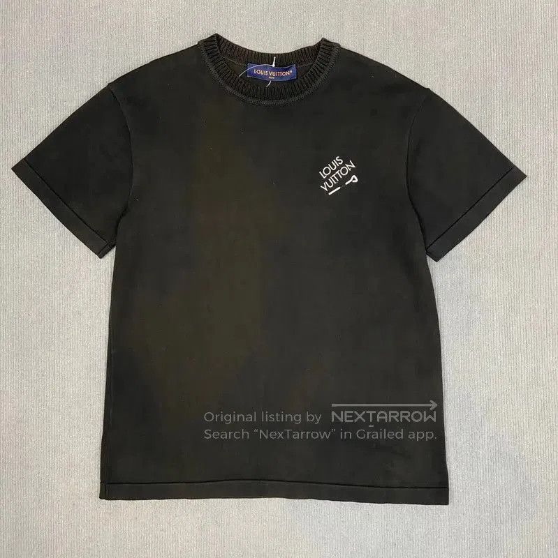 Louis Vuitton Louis Vuitton Black Cotton Women's Knit Top . Size XS / US 0-2 / IT 36-38 - 1 Thumbnail