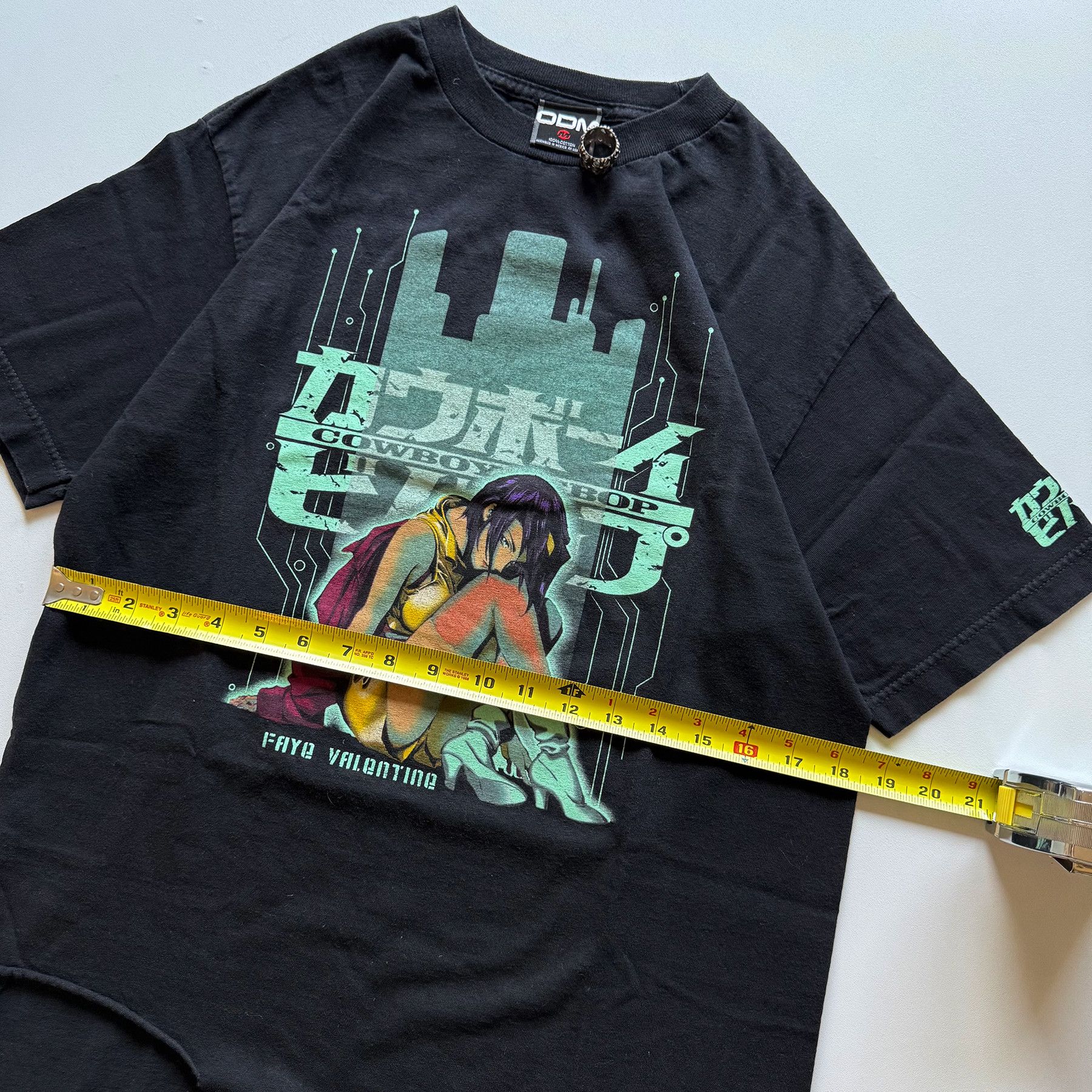 Vintage 2000 Vintage Cowboy Bebop Faye ODM Grail Tee (THRASHED) Size US M / EU 48-50 / 2 - 4 Thumbnail