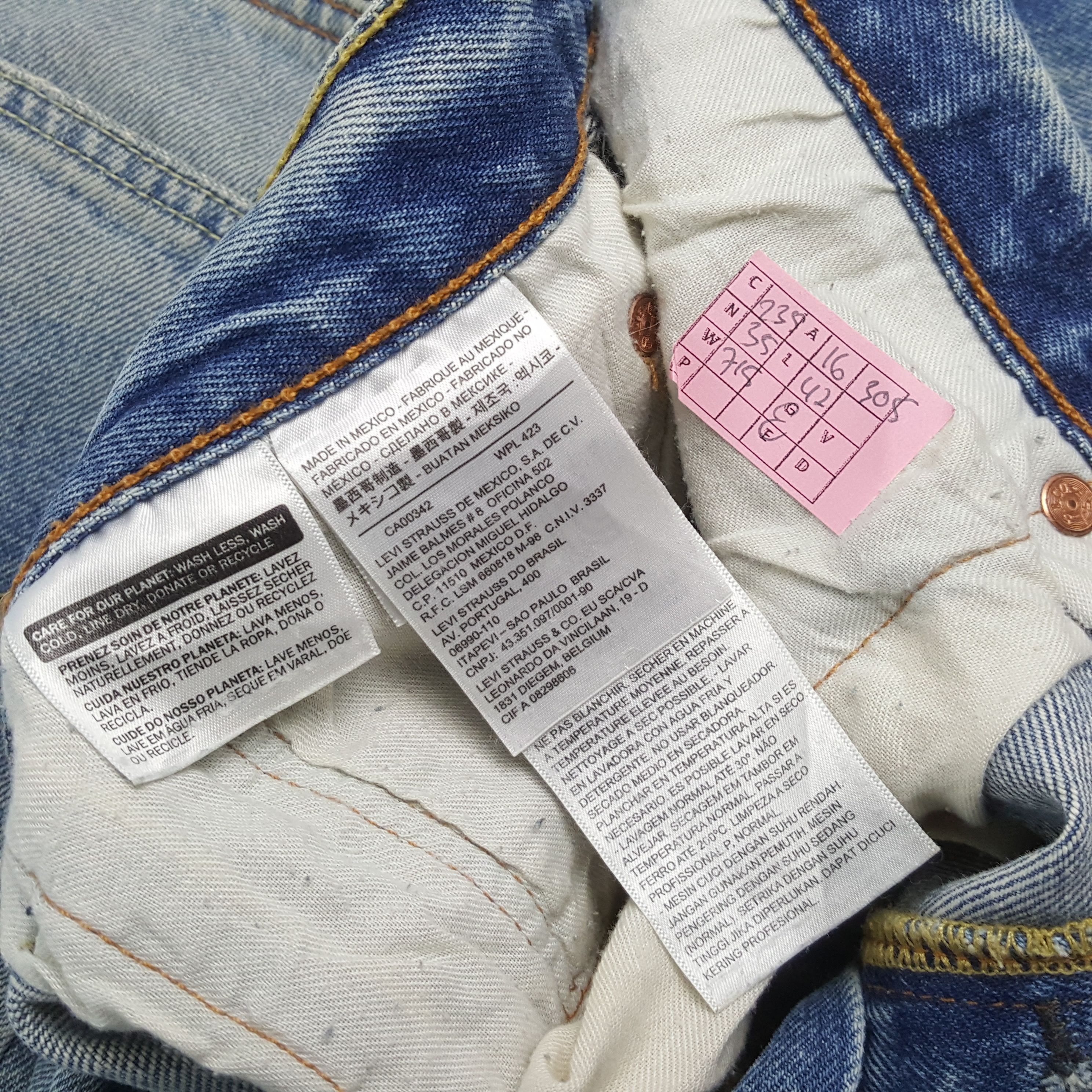 Levi's × Vintage LEVI'S Streetwear Style Distressed Jeans Size US 32 / EU 48 - 13 Thumbnail
