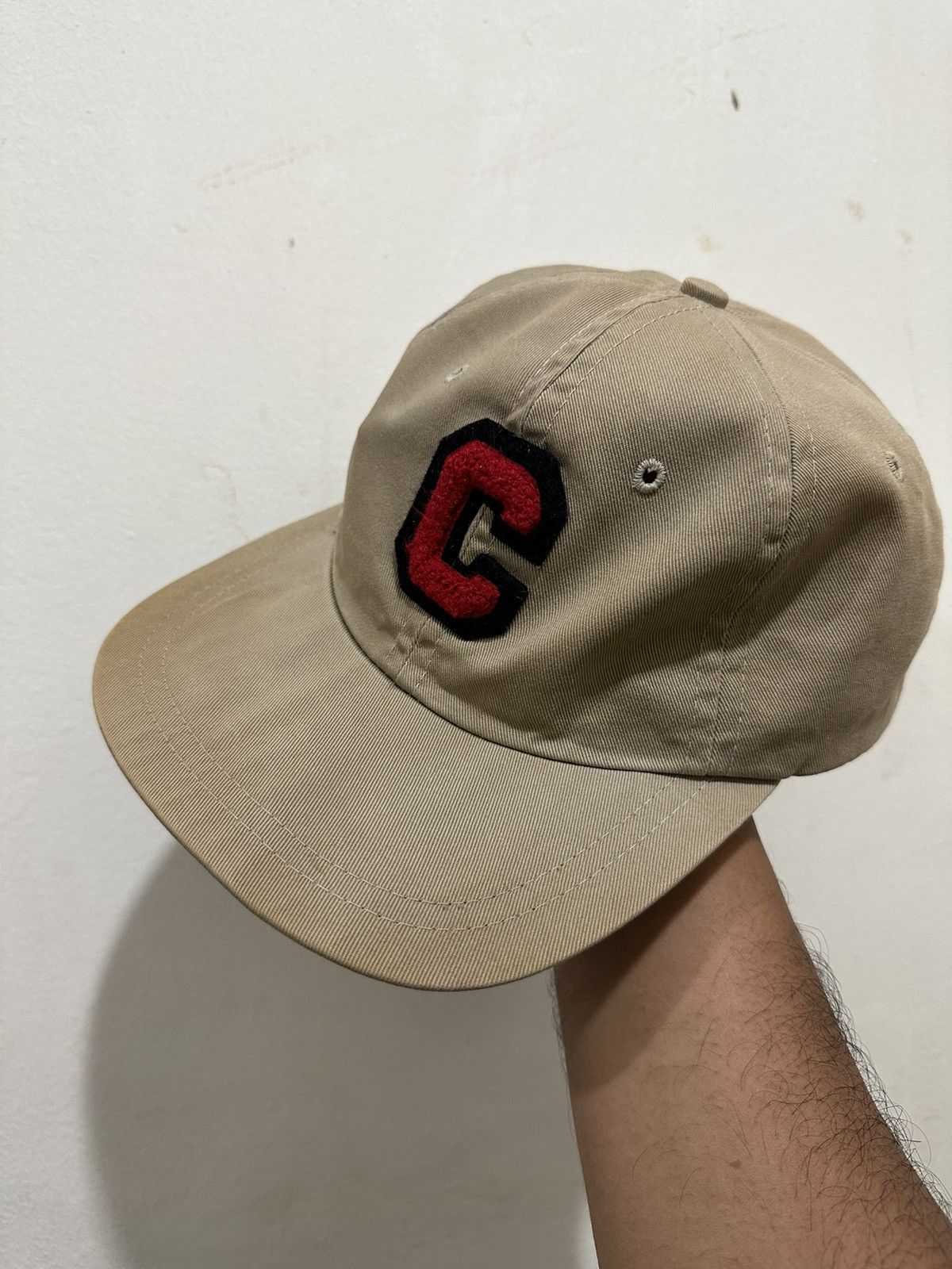image of Vintage “C” Modern Amusement Dad Hat in Khaki, Men's