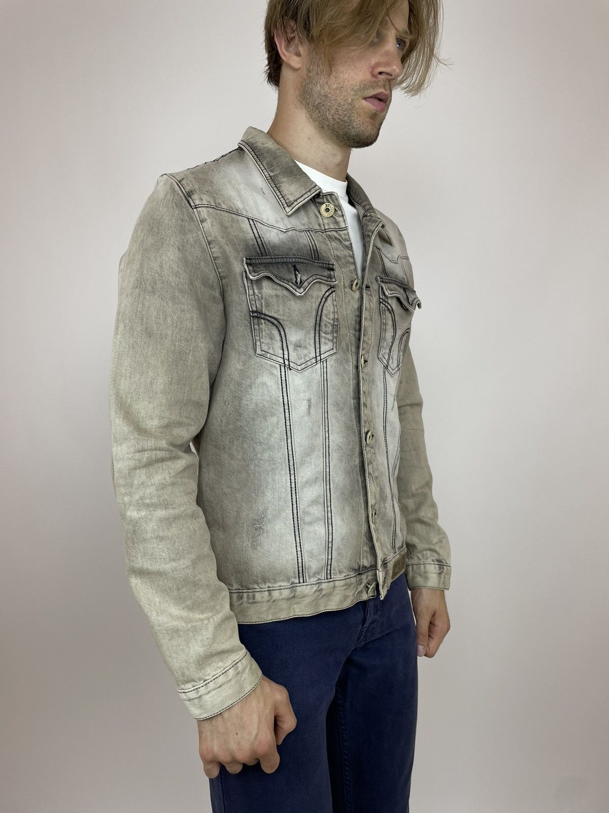 Other PASCUCCI DENIM JACKET MENS SIZE 2XL Size US XXL / EU 58 / 5 - 6 Thumbnail