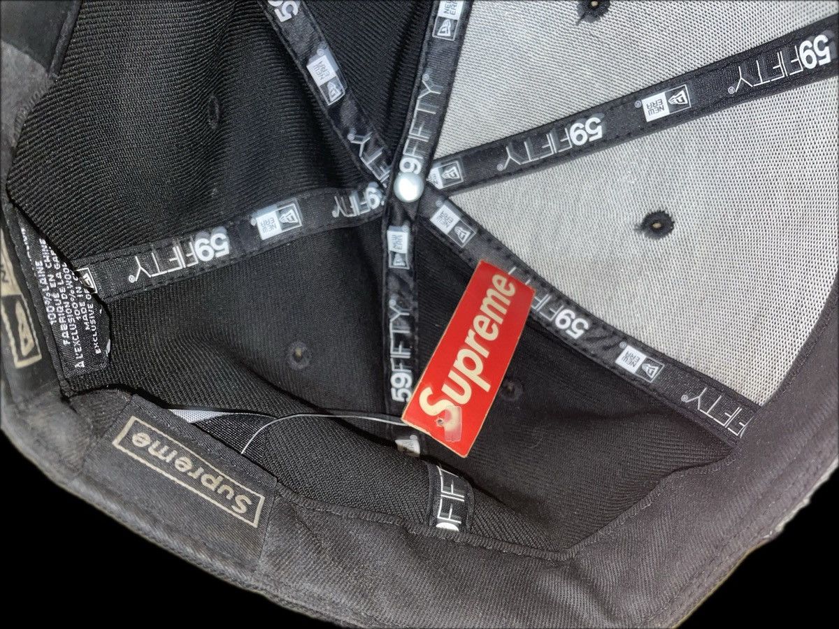 New Era × Supreme Supreme x New Era Cap Black Size ONE SIZE - 4 Thumbnail