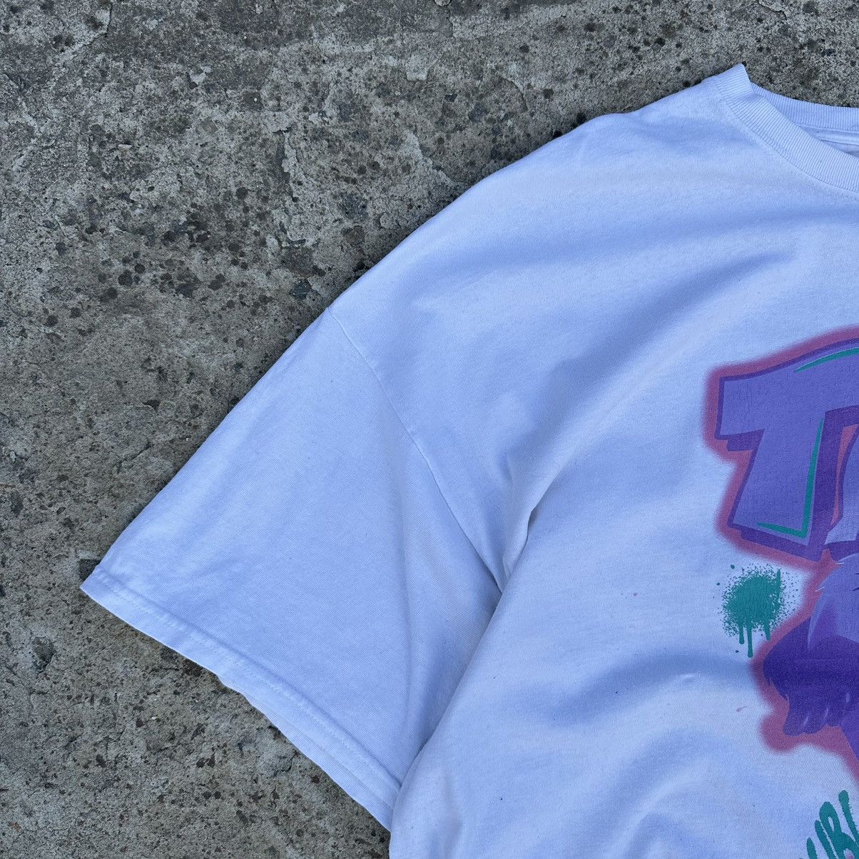 Vintage Vintage Looney Tunes T-shirts Big Logo Taz Y2K Cartoon Size US XXL / EU 58 / 5 - 5 Thumbnail