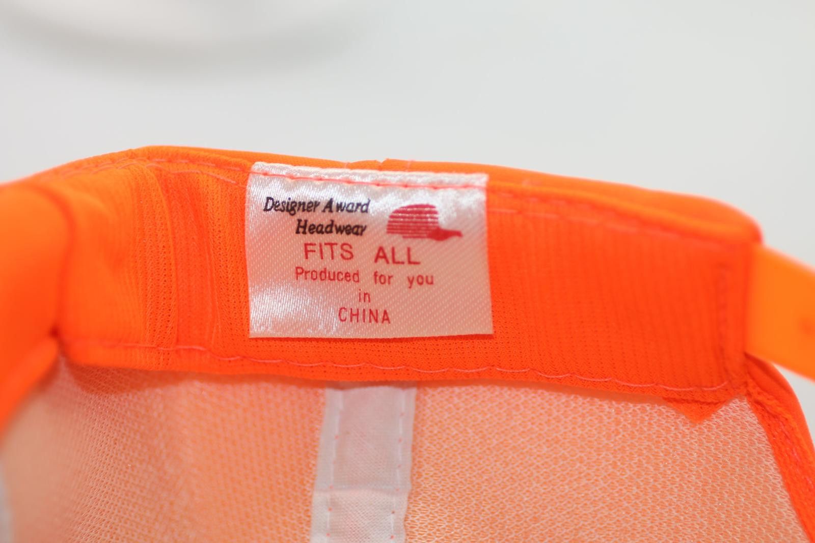 The Hundreds Vintage W.G. Yates & Sons Orange Safety Cap Construction #2 Size ONE SIZE - 7 Thumbnail