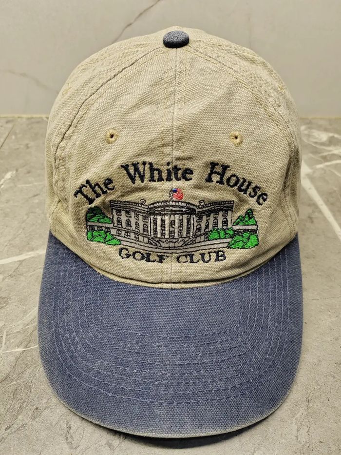 Vintage The White House Golf Club Cap Hat Size ONE SIZE - 2 Thumbnail