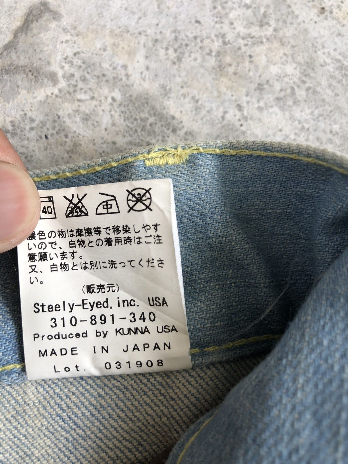 Japanese Brand Japanese Kunna Flared Jeans Distressed Jeans Size US 31 - 16 Thumbnail