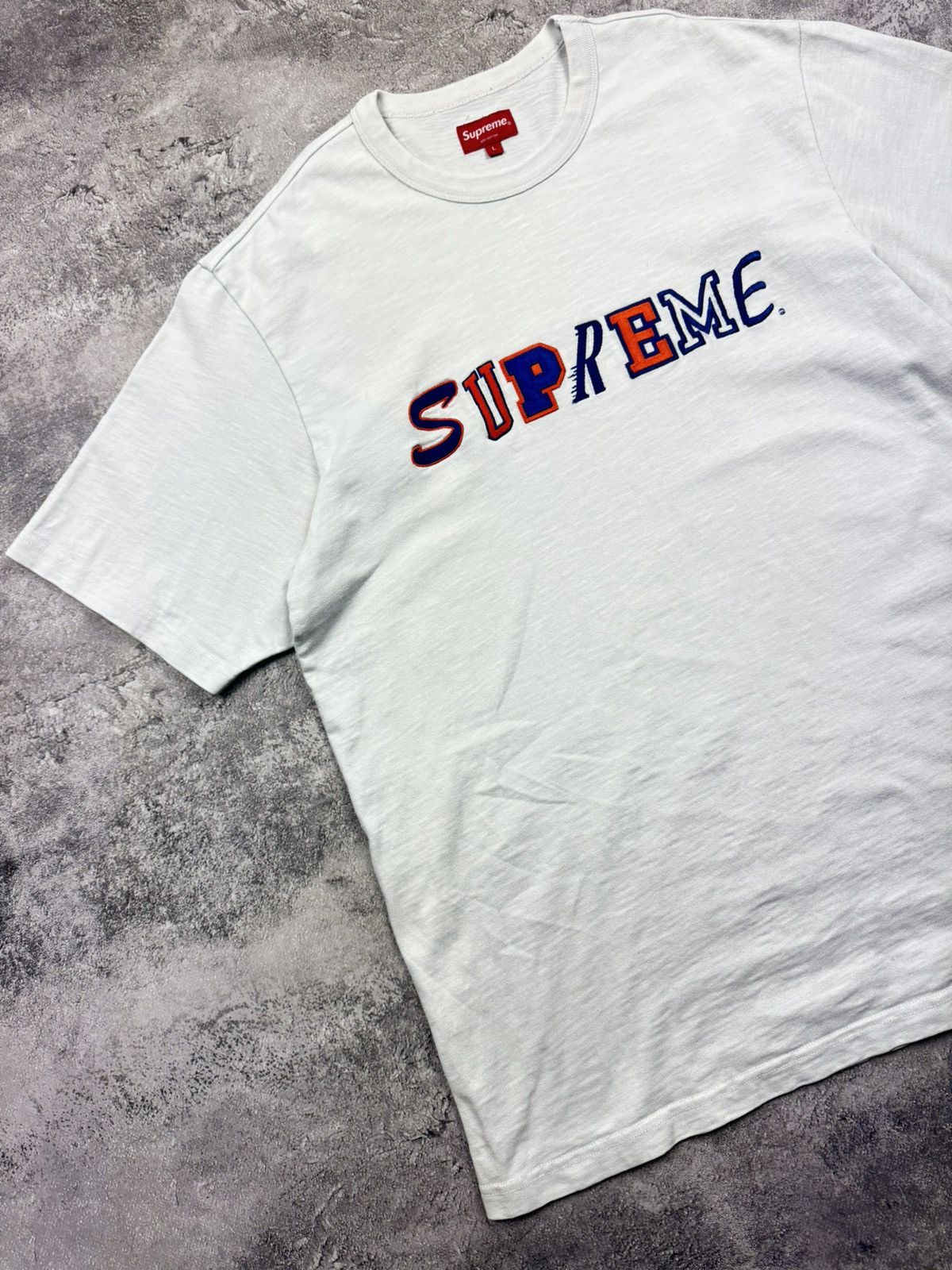 Supreme Supreme T-Shirt Big Multicoloured Spellout Rare Logo Tee Size US L / EU 52-54 / 3 - 2 Thumbnail