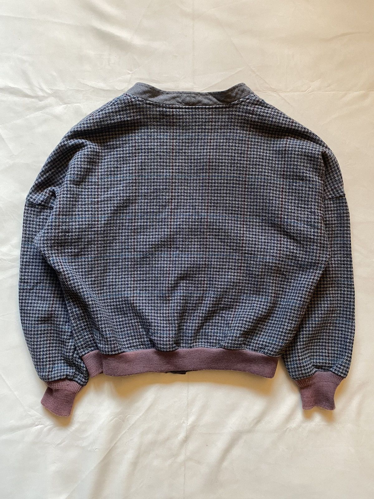 Pendleton × Vintage Pendleton Houndstooth Wool Cardigan Size US L / EU 52-54 / 3 - 5 Thumbnail
