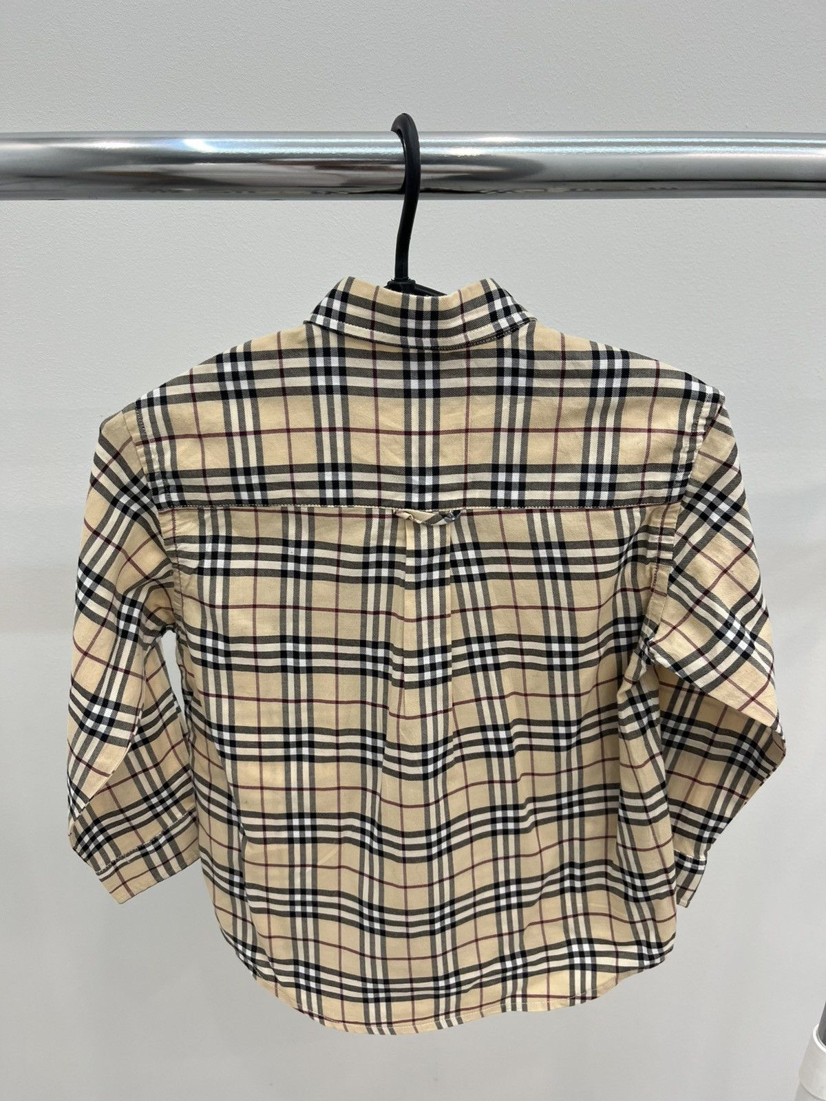 Burberry Burberry Nova Check Kids Cotton Shirt Size US XXS / EU 40 - 2 Thumbnail