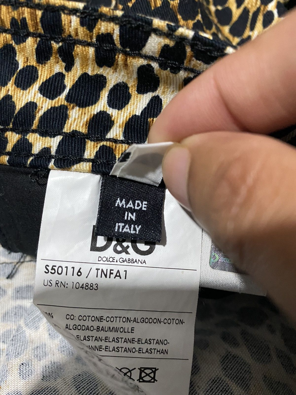 Dolce & Gabbana Dolce and Gabbana Lovely woman straight cutting pants Size 30" / US 8 / IT 44 - 9 Thumbnail