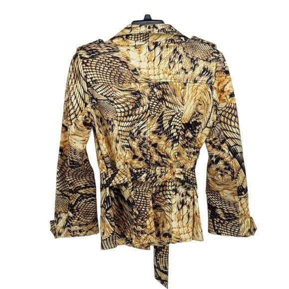 Vintage Vtg Cache Jacket Blazer Sz L Belted Punk Unique Rare Dragon Size L / US 10 / IT 46 - 2 Thumbnail