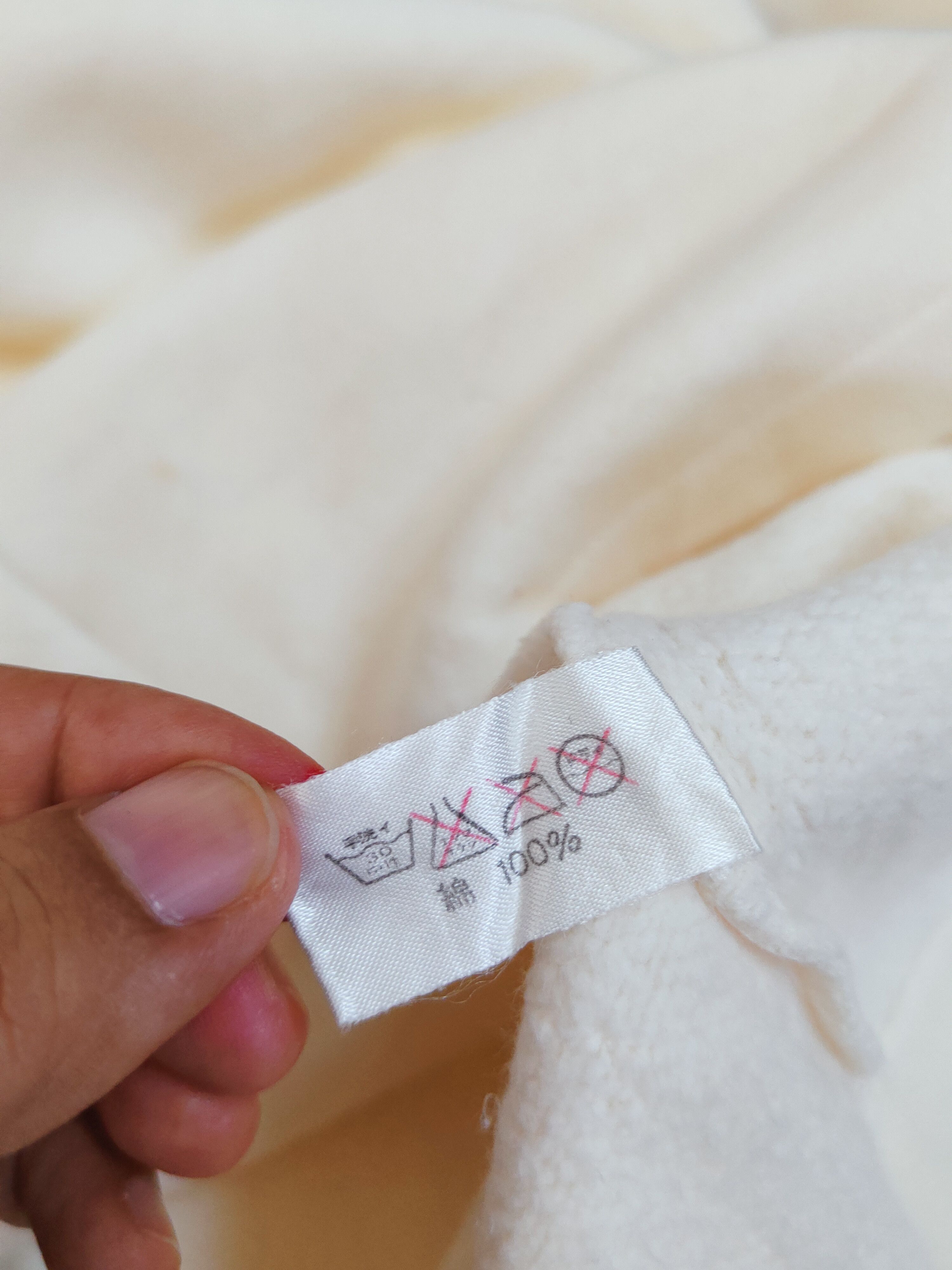Japanese Brand × Vintage She Her Her japan Cream Sweatshirts #W1166 Size L / US 10 / IT 46 - 13 Thumbnail