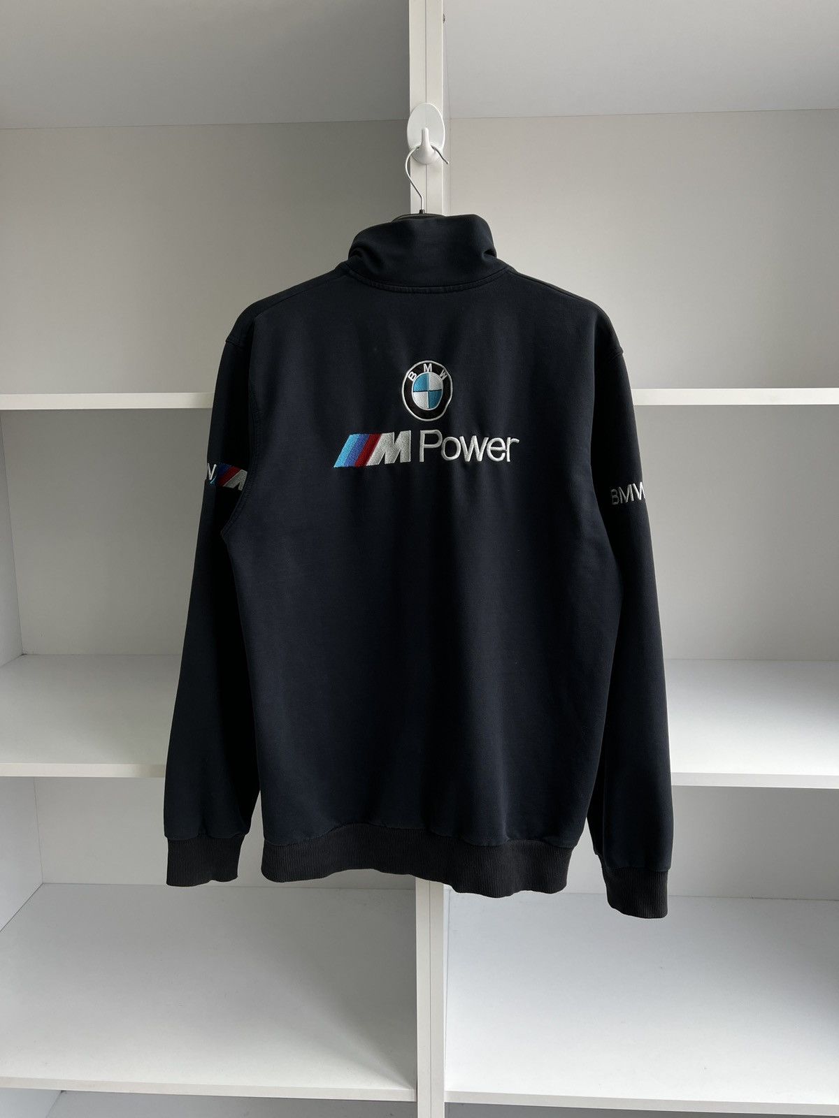 BMW × Vintage Vintage BMW Racing zip sweatshirt Size US L / EU 52-54 / 3 - 9 Thumbnail
