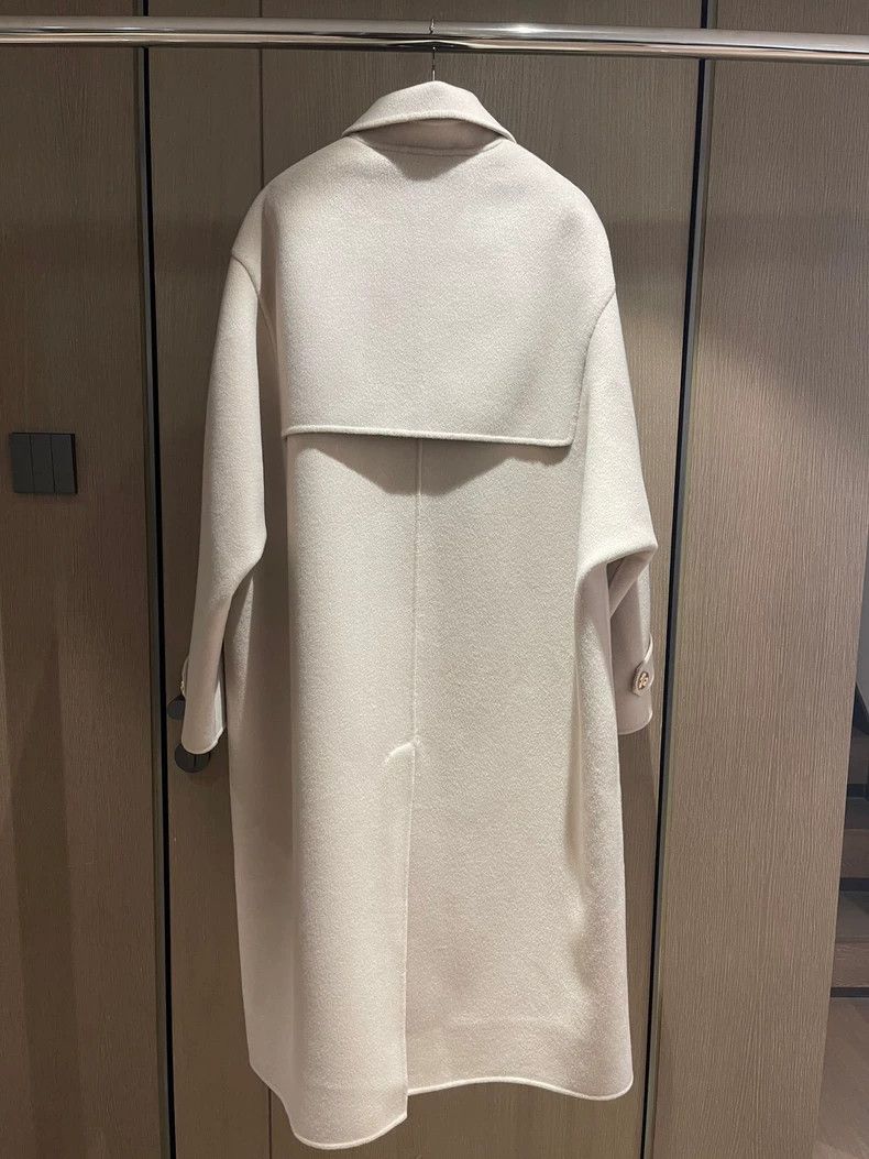 Loro Piana LORO PIANA Shape pleated pure cashmere coat Size XS / US 0-2 / IT 36-38 - 2 Thumbnail