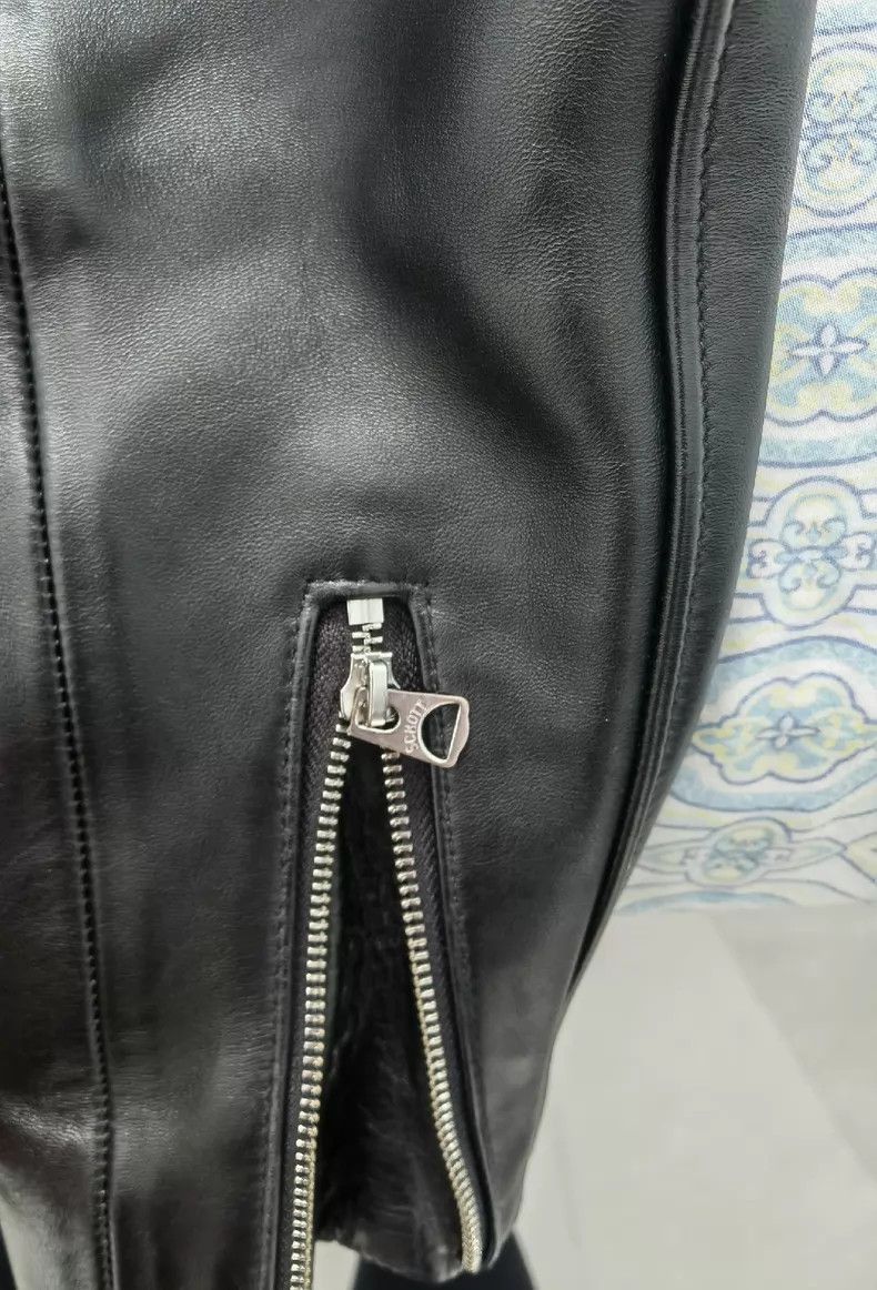 Schott Schott 613SH horseskin leather jacket, classic slim fit Size US M / EU 48-50 / 2 - 8 Thumbnail