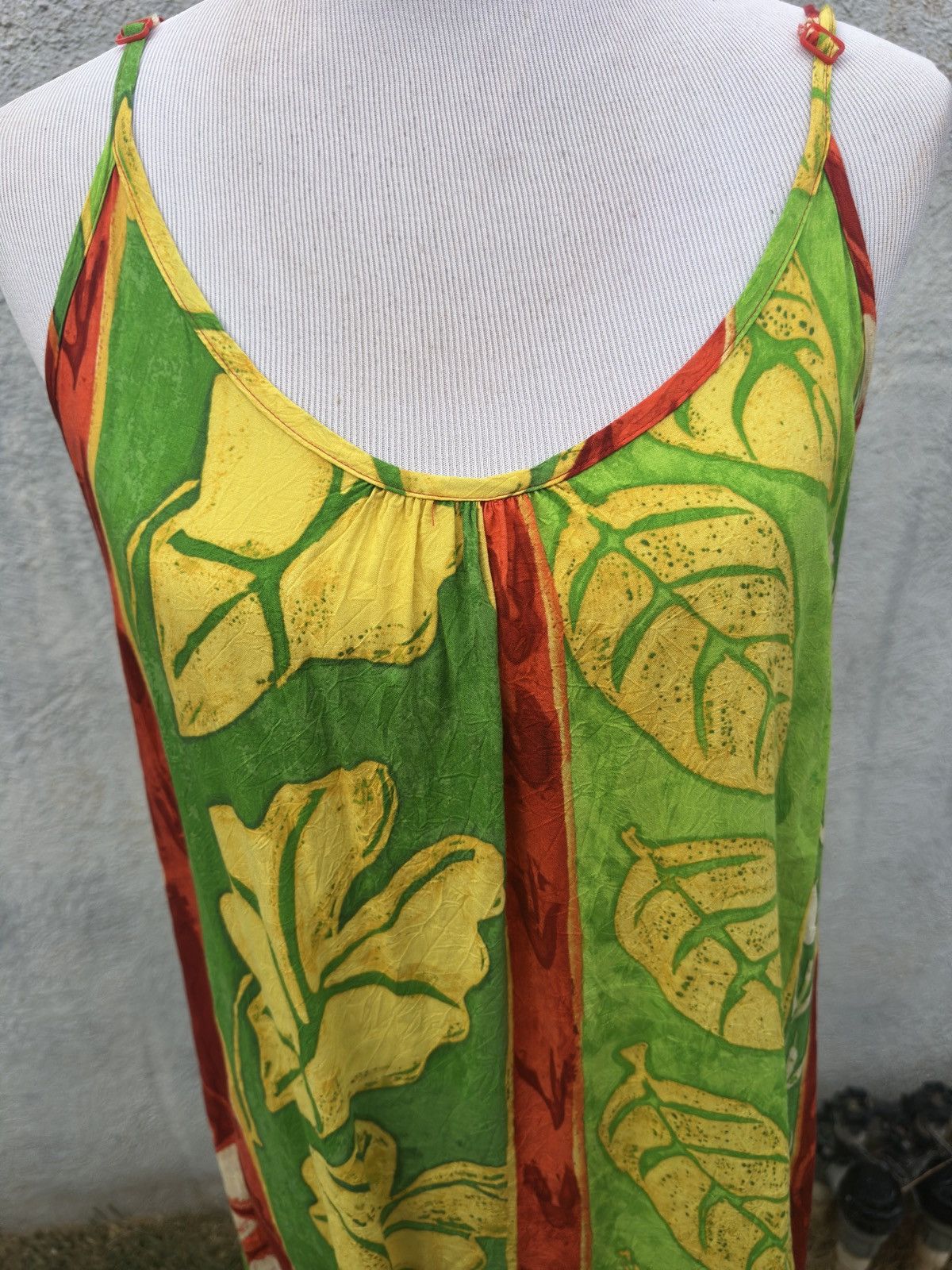 Jams World Jams World Hawaiian Print Dress Multicolored Women's M Size M / US 6-8 / IT 42-44 - 3 Thumbnail