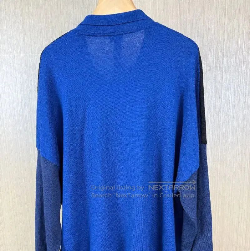 Loewe Loewe Color Block Wool Cardigan for Women . Size L / US 10 / IT 46 - 2 Thumbnail