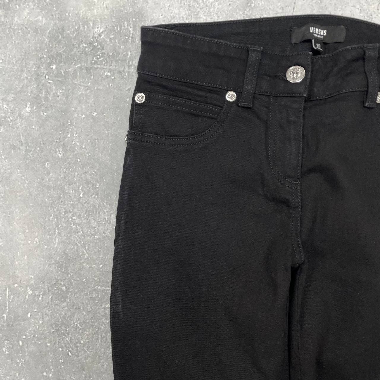 Versus Versace Versace Versus Slim Fit Jeans Women’s Black Size 25 Size 25" / US 0 / IT 36 - 4 Thumbnail