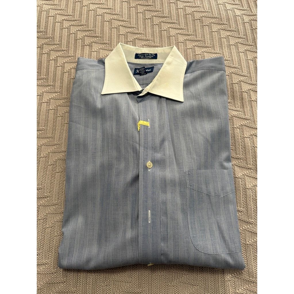 Paul Fredrick Paul Fredrick blue glen check plaid button down size 17 Size US XL / EU 56 / 4 - 1 Thumbnail