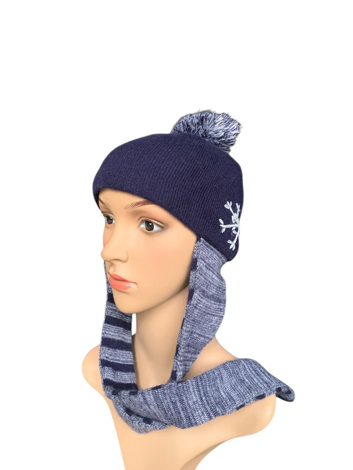 Japanese Brand × Kapital × Vintage Rare Crohet Winter Knitted Hat Beanie Vintage Size ONE SIZE - 4 Thumbnail