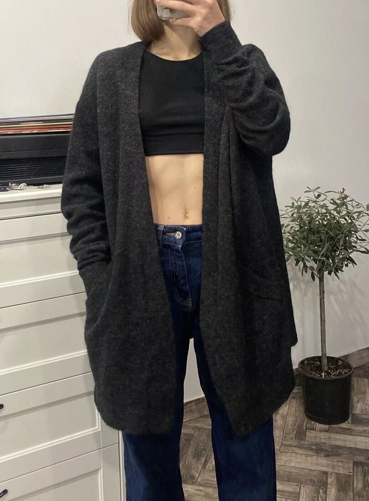 Acne Studios ACNE STUDIOS Raya Sh Kid Mohair Wool Cardigan Sweater Size S / US 4 / IT 40 - 2 Thumbnail
