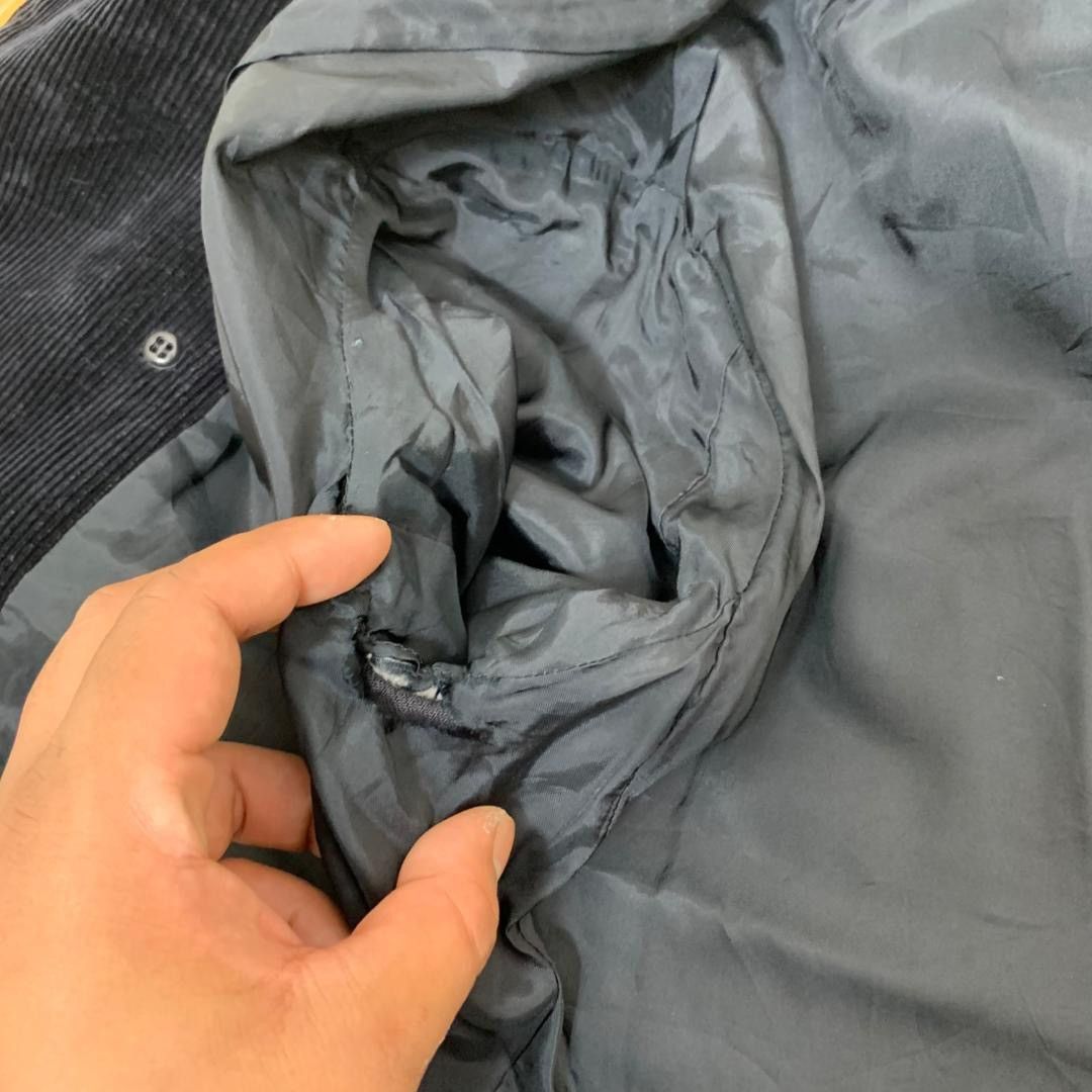 Comme des Garcons Vintage tricot COMME des GARCONS Black Corduroy Size US M / EU 48-50 / 2 - 14 Thumbnail