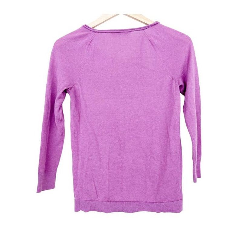 Other Ann Taylor Loft Pink Merino Wool Blend Sweater Sz XS Size XS / US 0-2 / IT 36-38 - 4 Thumbnail