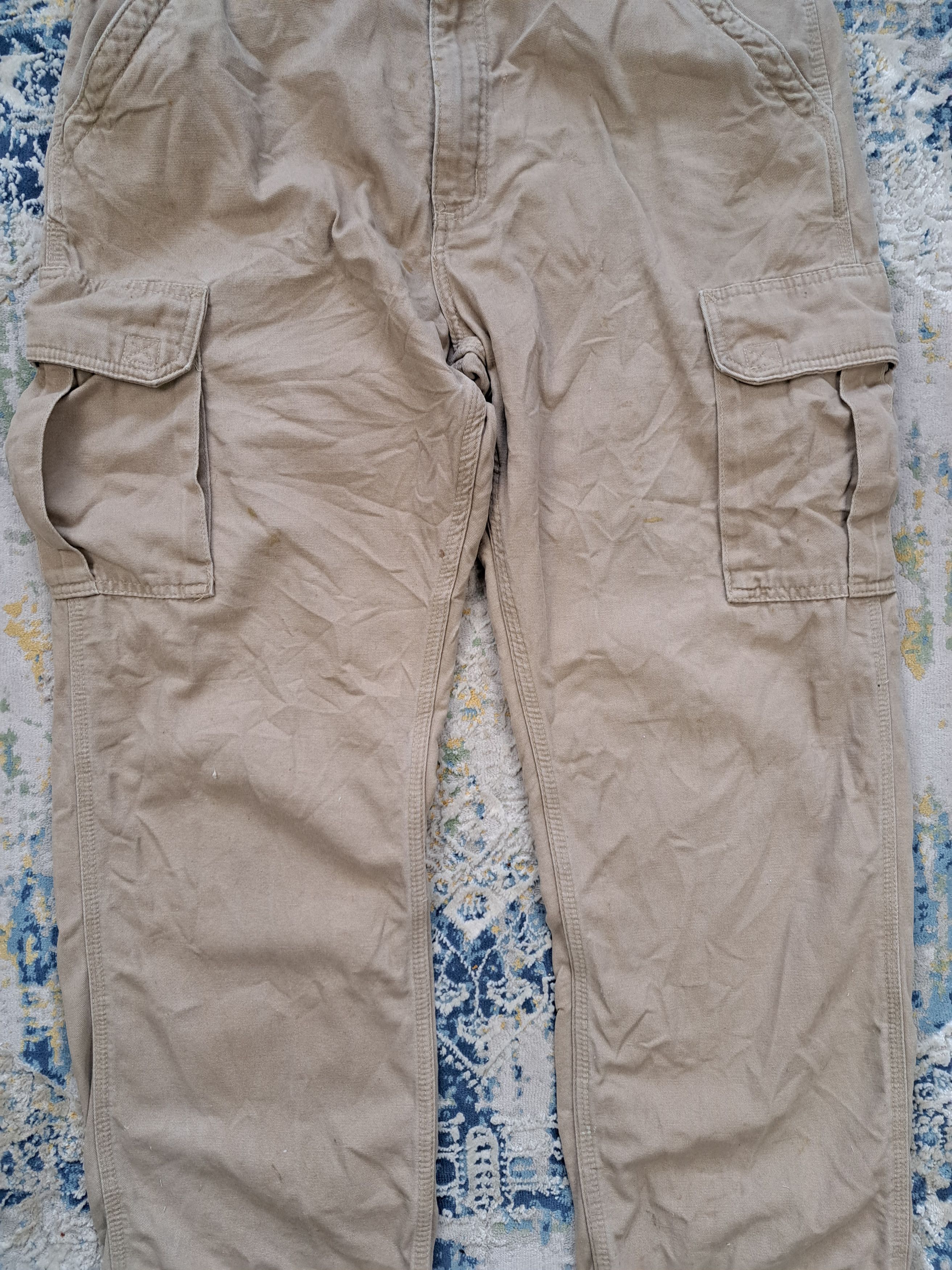 Carhartt Vintage 2006 Carhartt B182 GKH Cargo Pants Distressed Size US 36 / EU 52 - 8 Thumbnail