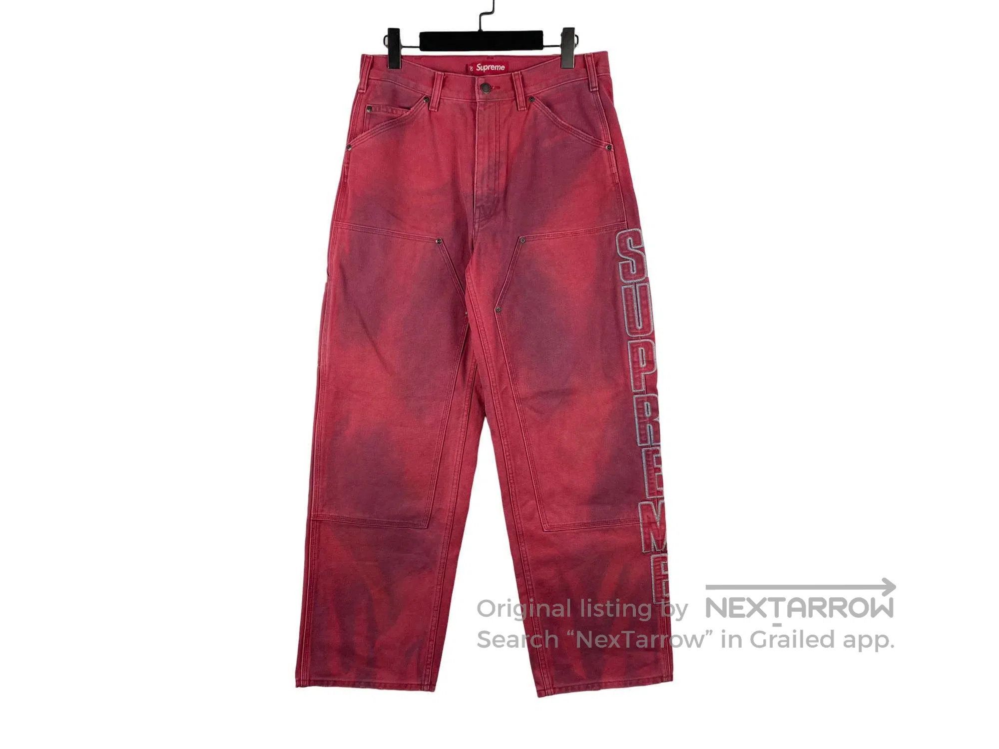 Supreme SUPREME Distressed Reflective Knee Length Pants Size US 30 / EU 46 - 1 Thumbnail
