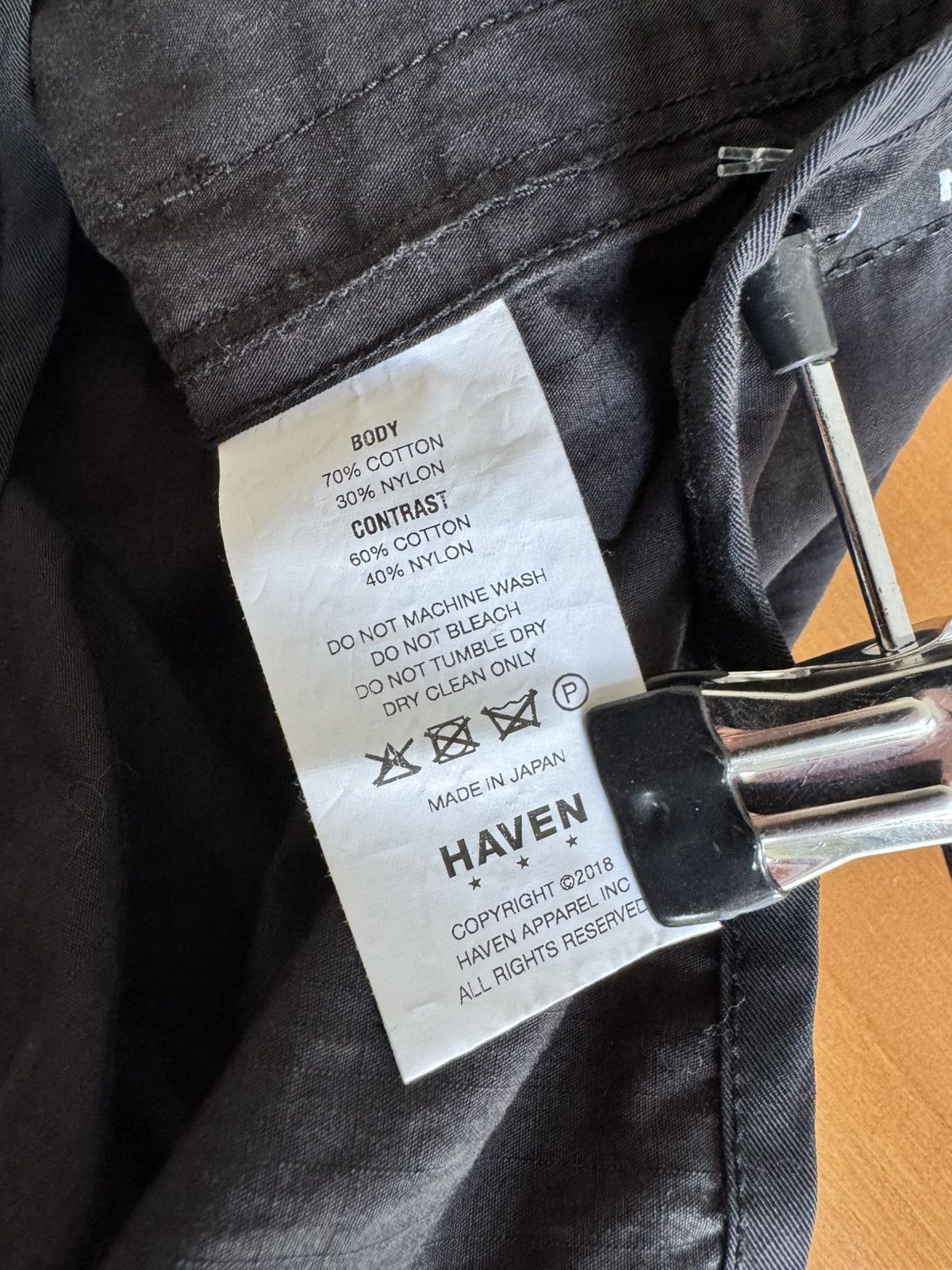Haven HAVEN Multi-Pocket Utility Jacket Black Made in Japan Size 1 Size US S / EU 44-46 / 1 - 6 Thumbnail