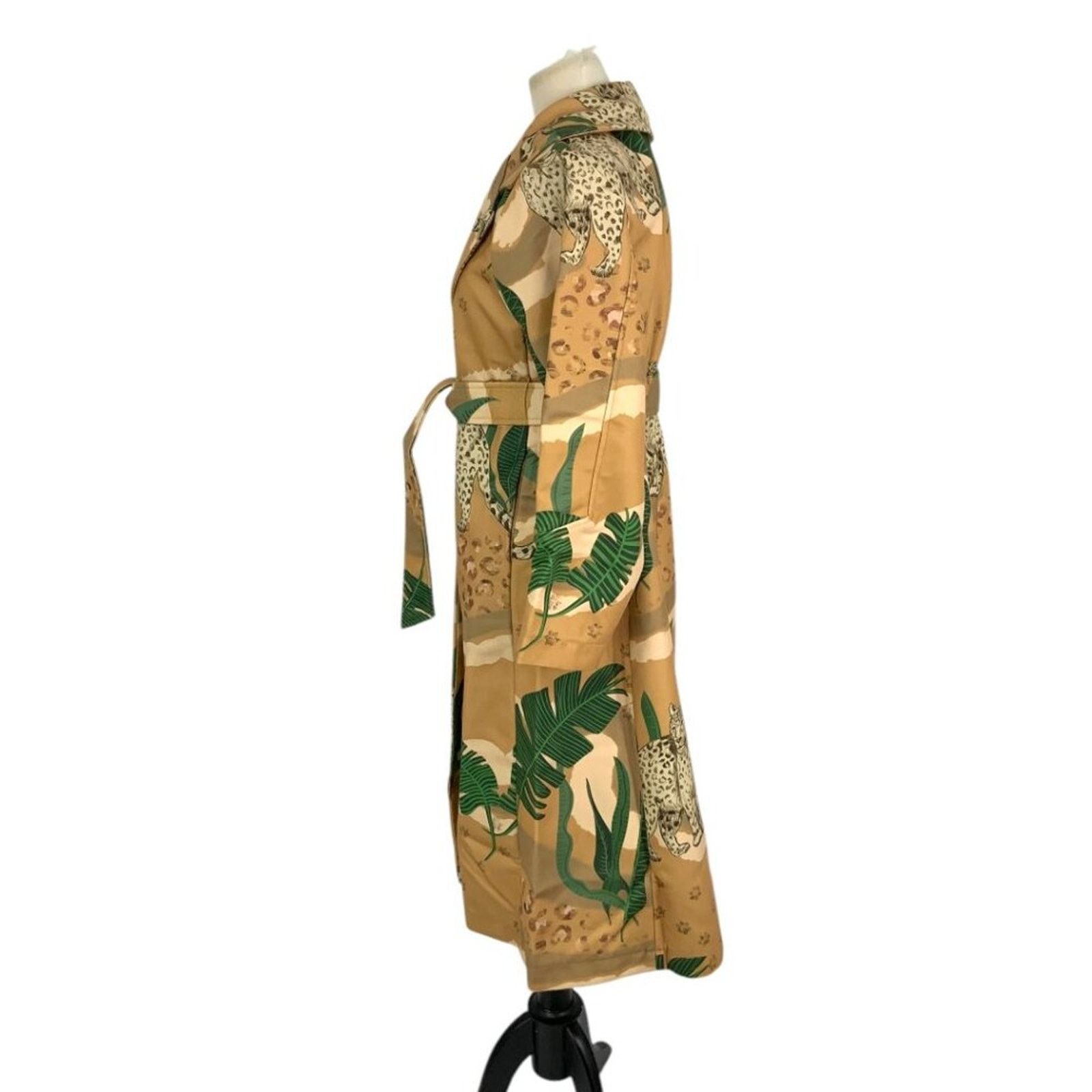 Other Las Surenas Jungle D'Amour Coat Camel Large NWT $600 MSRP Size L / US 10 / IT 46 - 5 Thumbnail